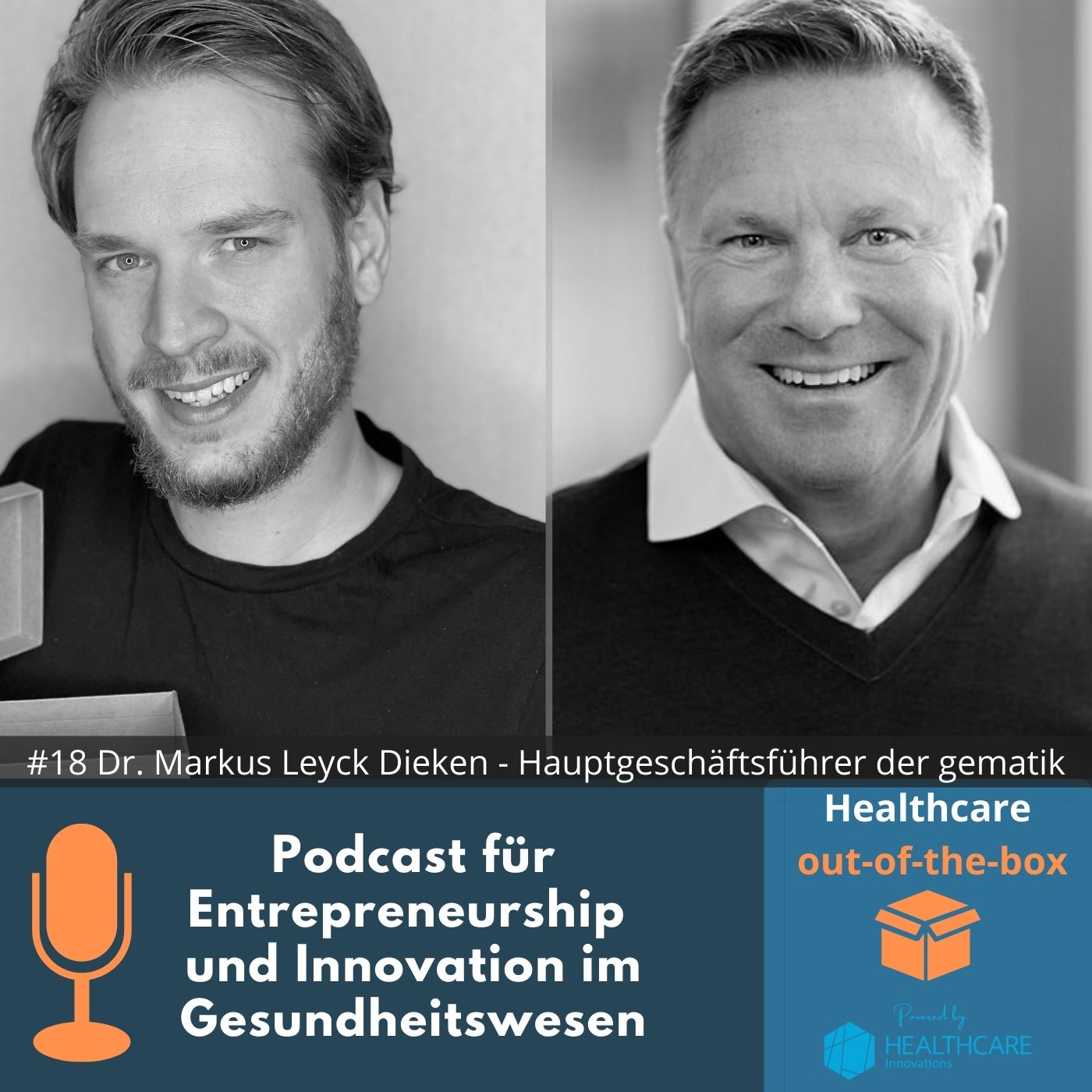 #18 Interview mit Dr. Markus Leyck Dieken - Hauptgeschäftsführer der gematik episode artwork