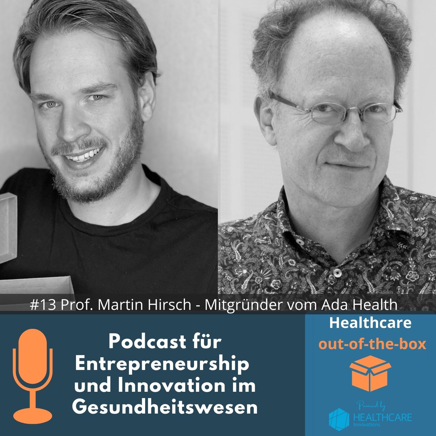 #13 Interview mit Prof. Martin Hirsch - Mitgründer von Ada Health episode artwork