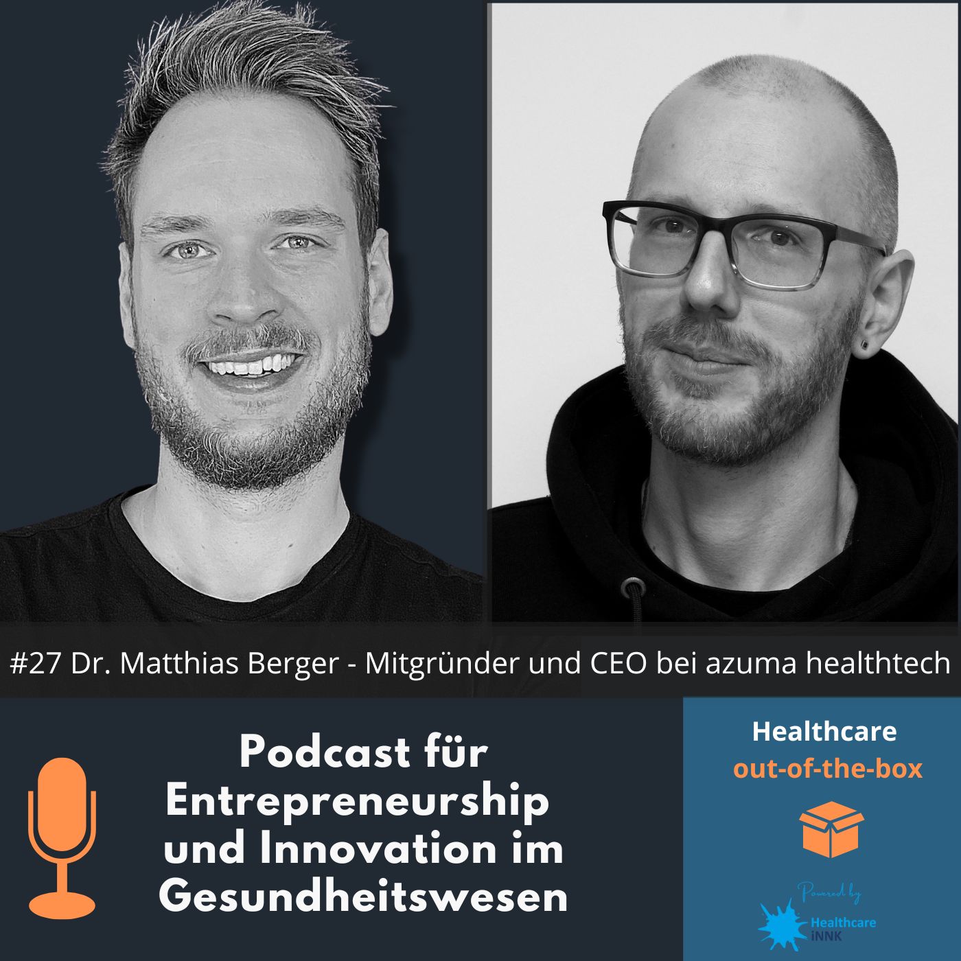 #27 Interview mit Dr. Matthias Berger - Mitgründer und CEO bei azuma healthtech episode artwork