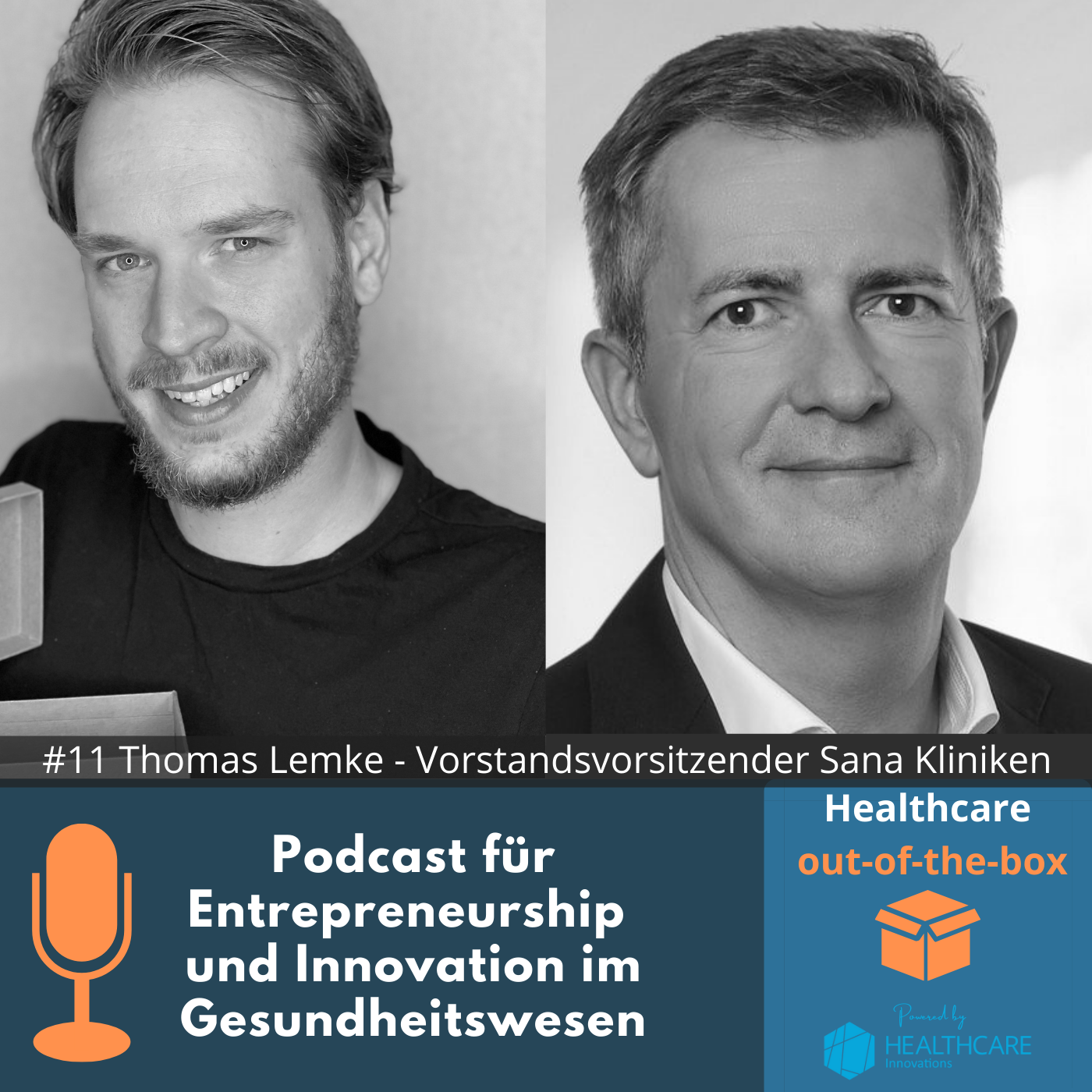 #11 Interview mit Thomas Lemke - Vorstandsvorsitzender der Sana Kliniken episode artwork
