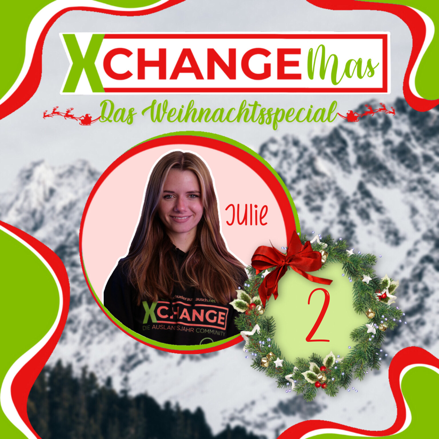 #84 Weiße Weihnachten wie im Film ❄️ I X-CHANGEmas Tag 2 von Julie 💚 episode artwork