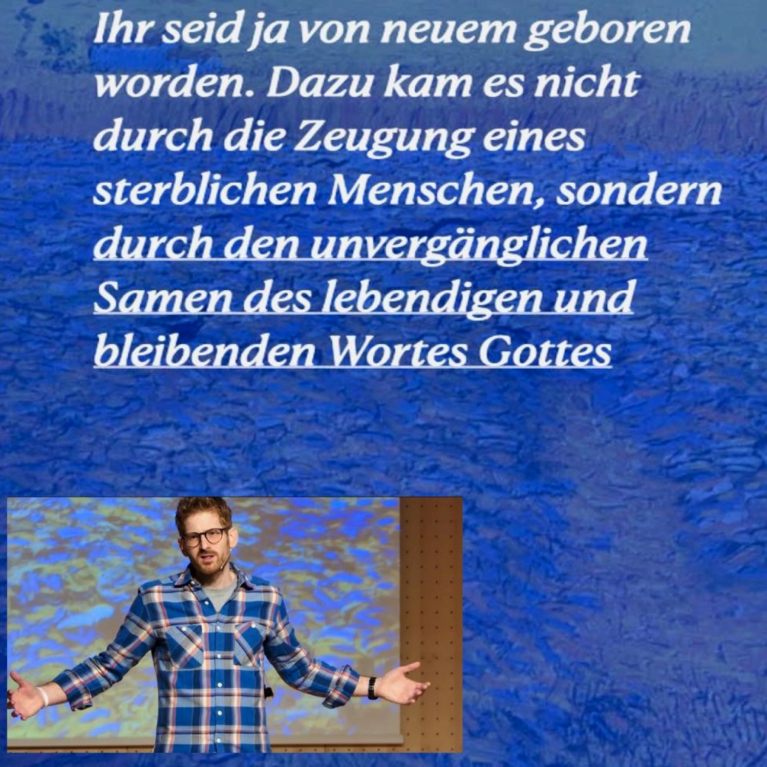 Gott, bitte gib mir die Kraft, Dinge zu ändern! (Der Sämann, Teil 2 von 2)