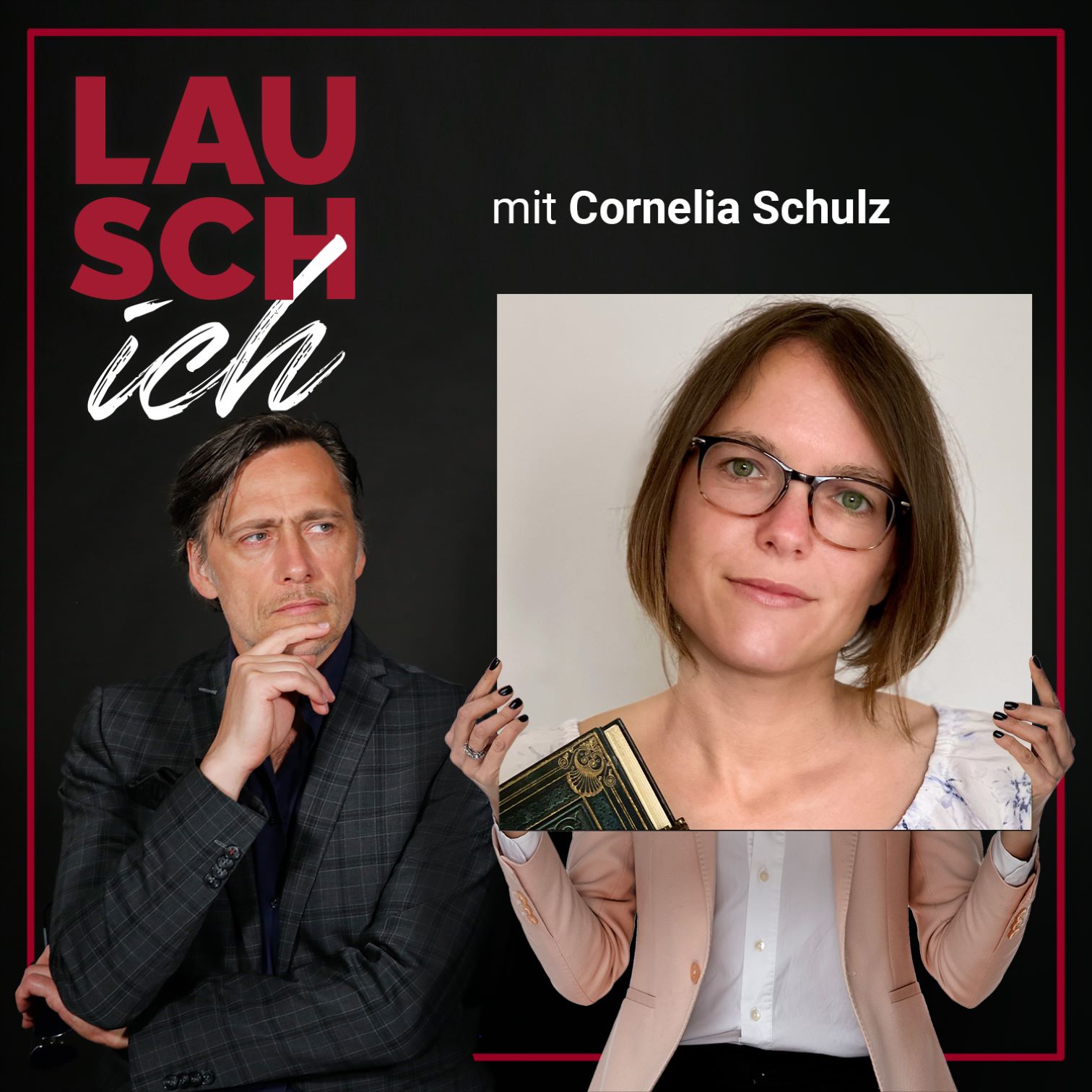 Episode 40: Cornelia Schulz bei LAUSCHich - dem Hörbuch-Podcast - mit Günter Merlau episode artwork