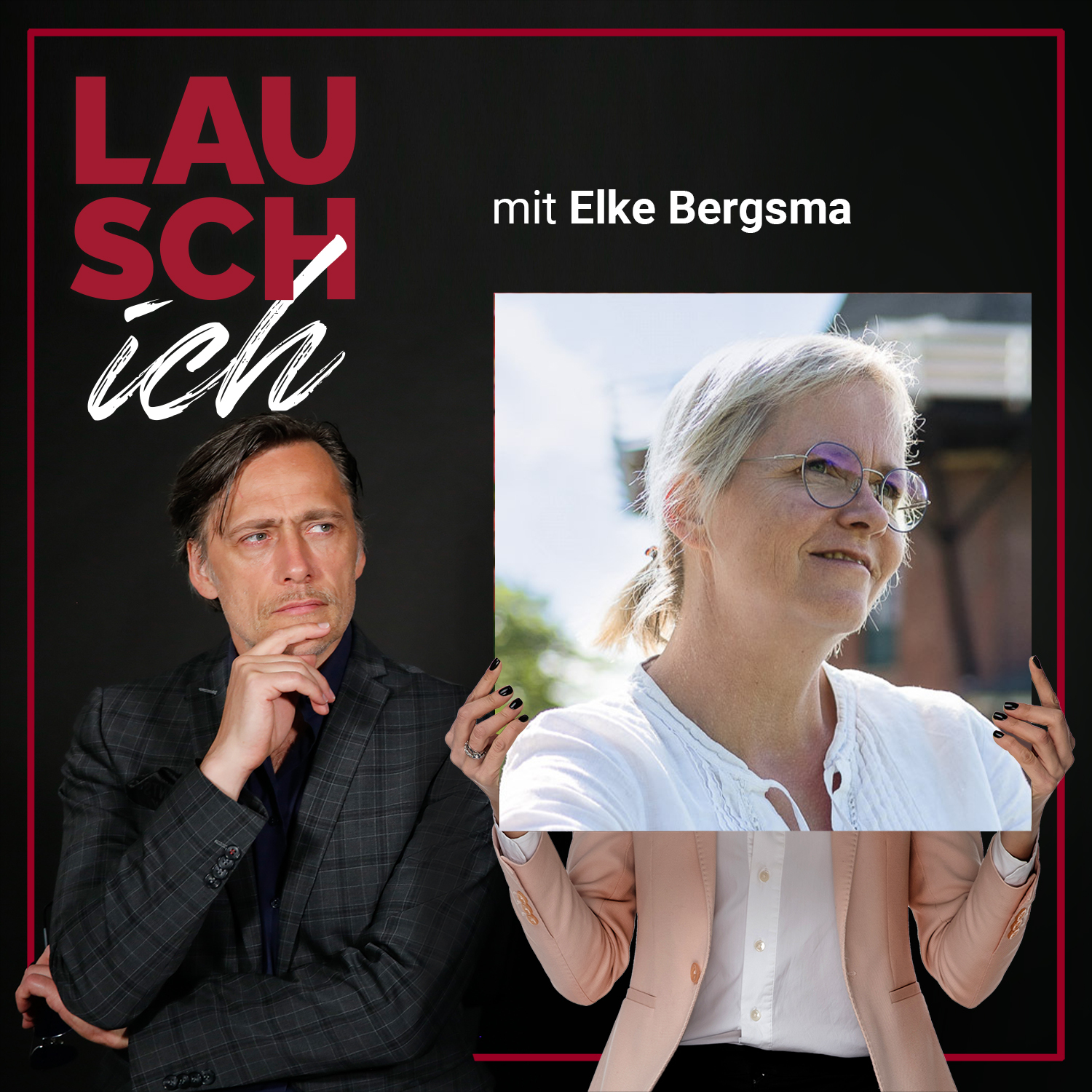 Episode 34: Elke Bergsma bei LAUSCHich - dem Hörbuch-Podcast - mit Günter Merlau episode artwork