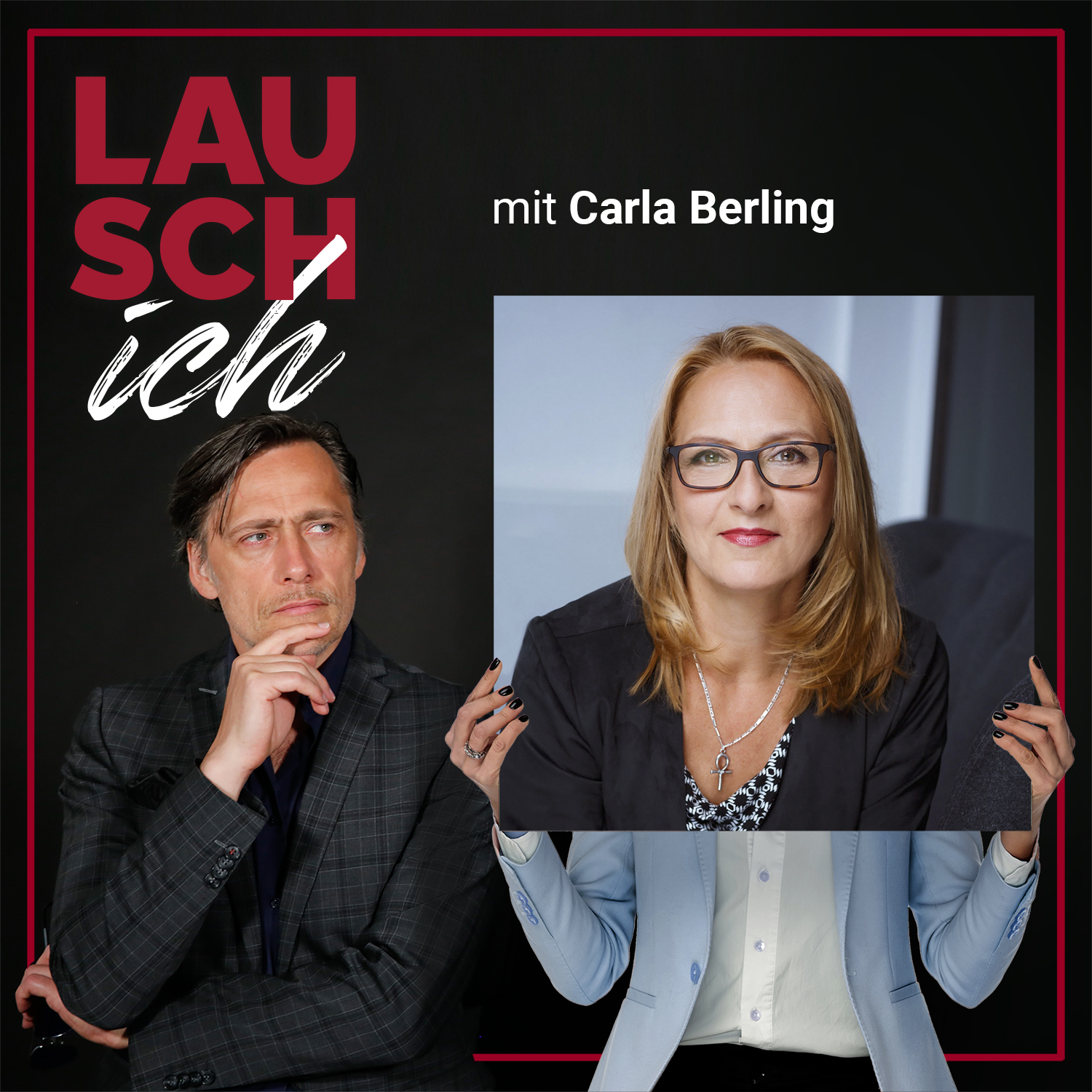 Episode 25: Autorin Carla Berling bei LAUSCHich - dem Hörbuch-Podcast - mit Günter Merlau episode artwork