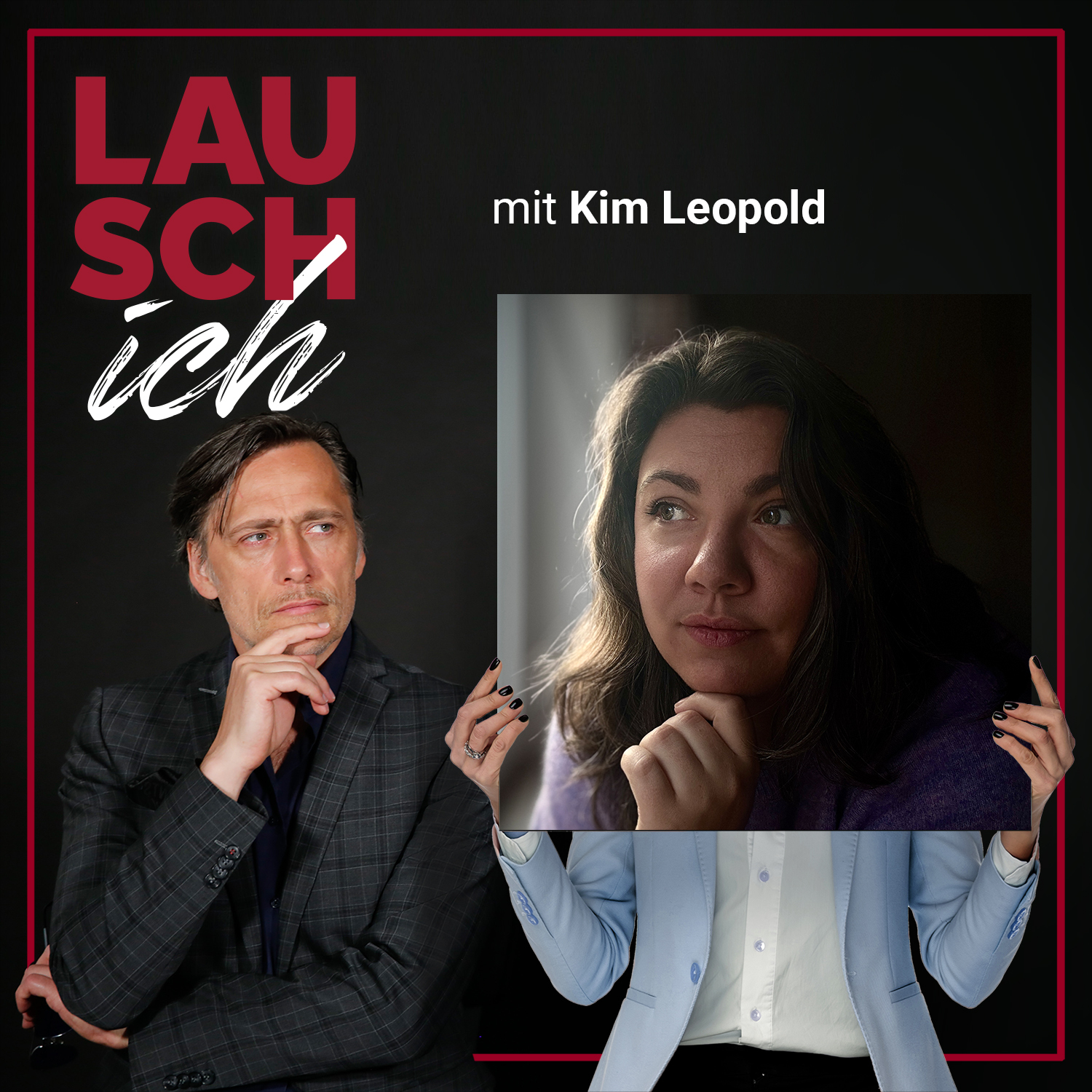 Episode 45: Kim Leopold bei LAUSCHich - dem Hörbuch-Podcast - mit Günter Merlau episode artwork