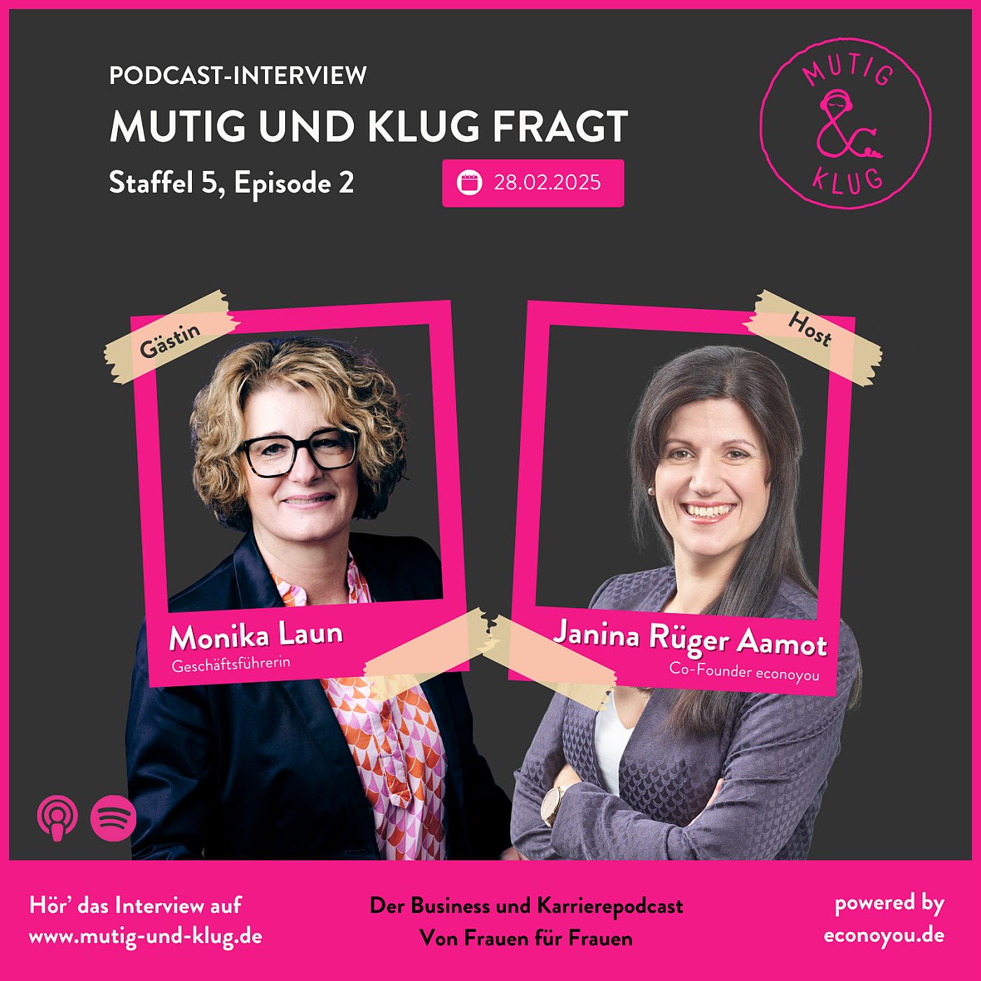 S05-E02 Geschäftsführerin Monika Laun - Mit Mut und Optimismus ins Handeln