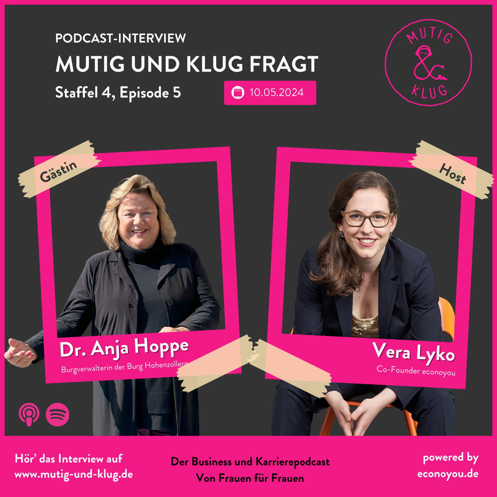 S04-E05 Verwalterin der Burg Hohenzollern Dr. Anja Hoppe