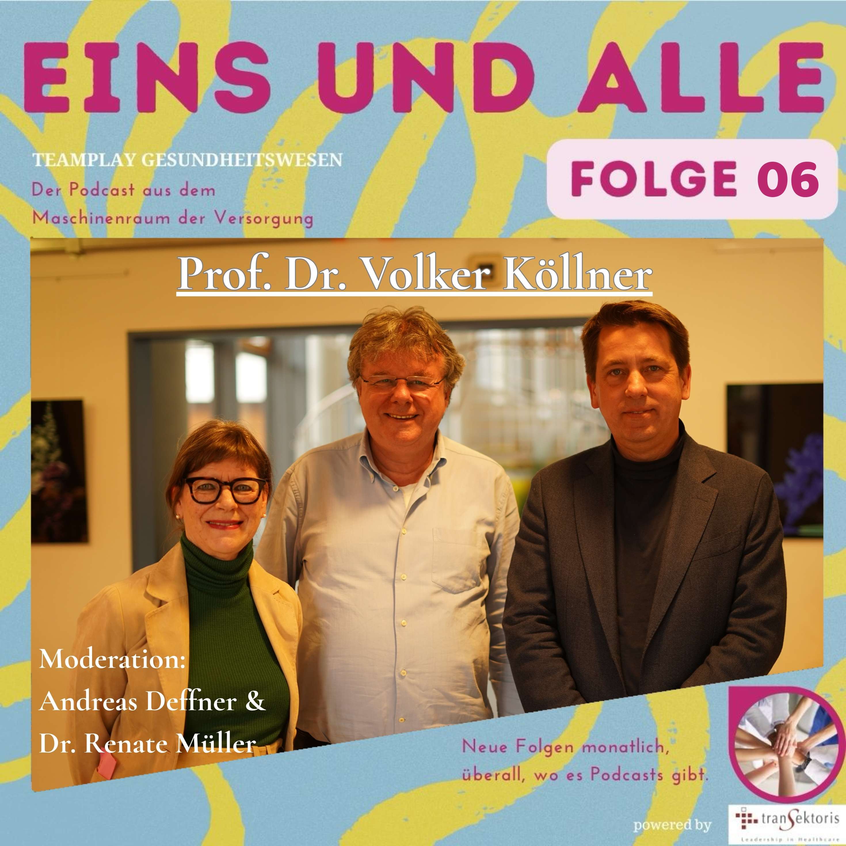 Episode 6 - Prof. Dr. Volker Köllner | Reha-Klinik Seehof der Deutschen Rentenversicherungsanstalt episode artwork