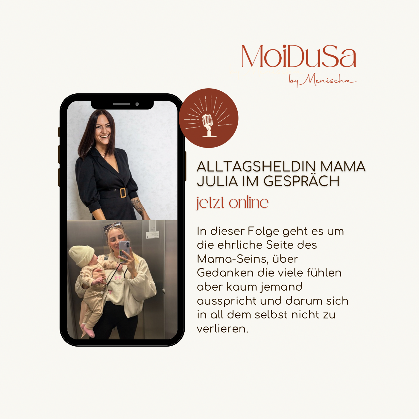 Alltagsheldin Julia – ein ehrlicher Real Talk übers Mama-Sein episode artwork