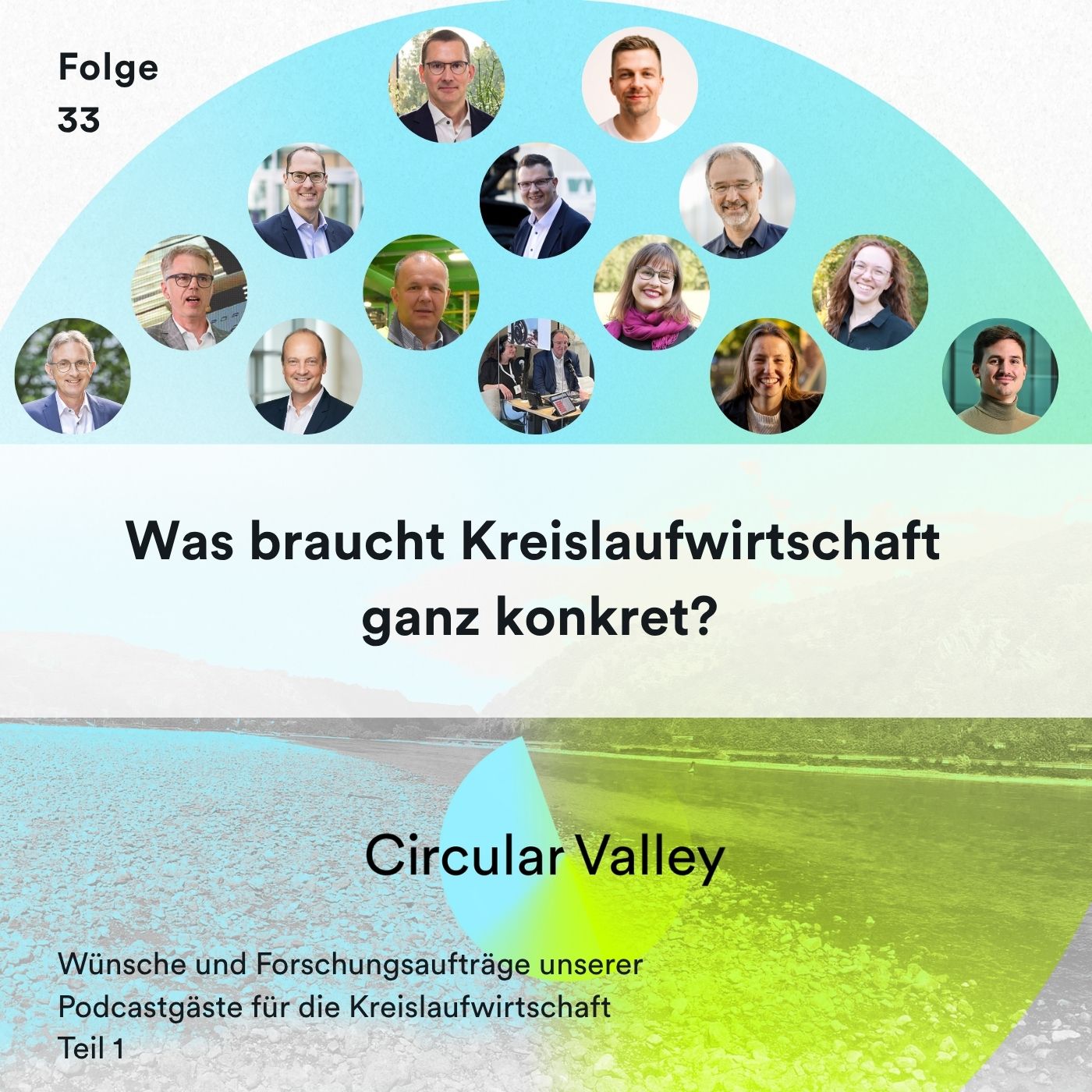 Willkommen im Circular Valley - Der Podcast für Kreislaufwirtschaft
