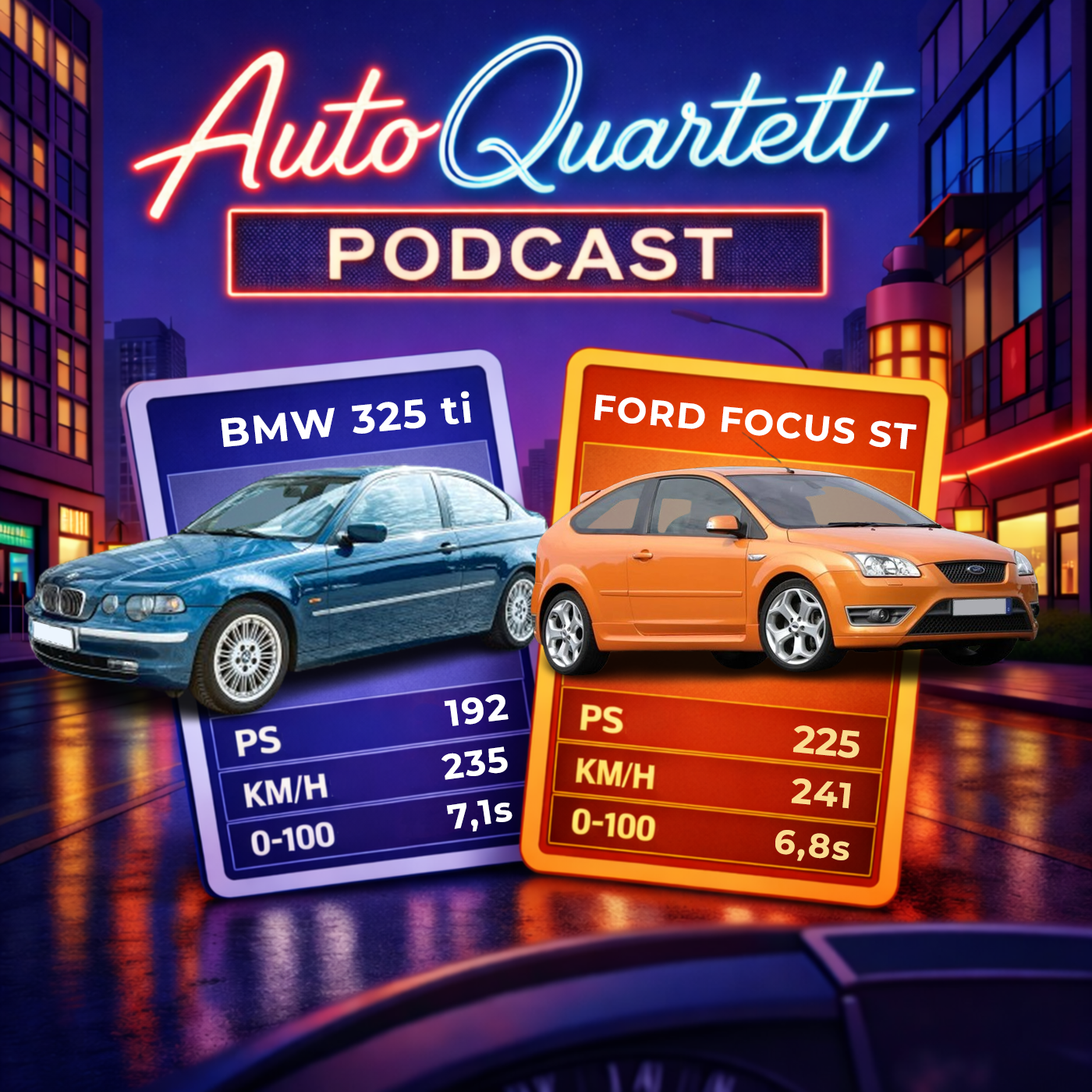 BMW 325ti vs Ford Focus ST episode artwork