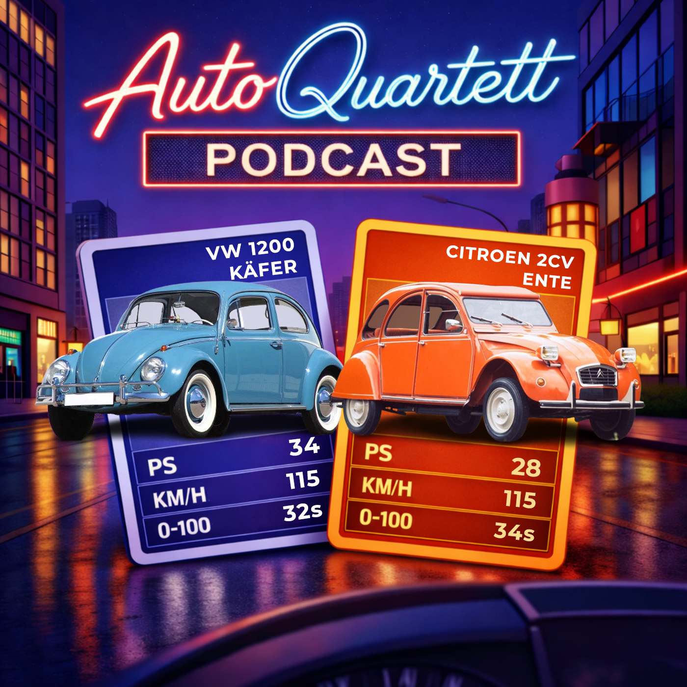VW Käfer vs Citroen 2CV Ente - Jetzt erst recht! episode artwork