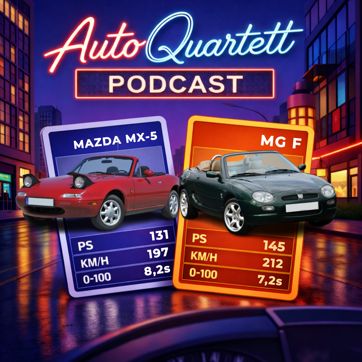 Mazda MX-5 vs MG F - Sommersonnenwende im Roadster episode artwork