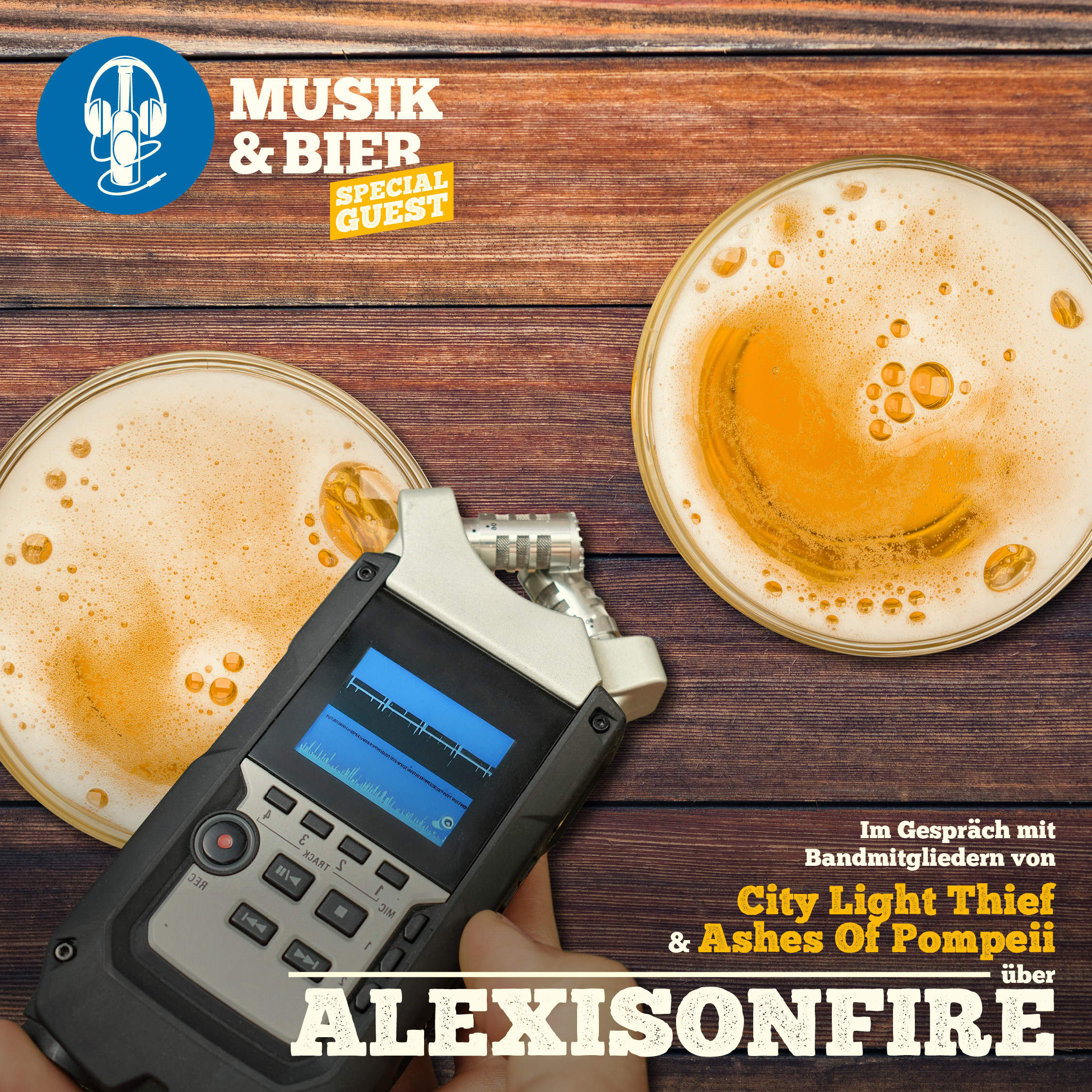 Musik & Bier "Special Guest" | Im Gespräch mit Mitgliedern von City Light Thief und Ashes of Pompeii über ALEXISONFIRE episode artwork