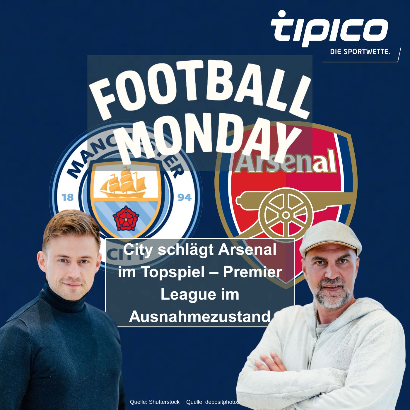City schlägt Arsenal im Topspiel – Premier League im Ausnahmezustand episode artwork
