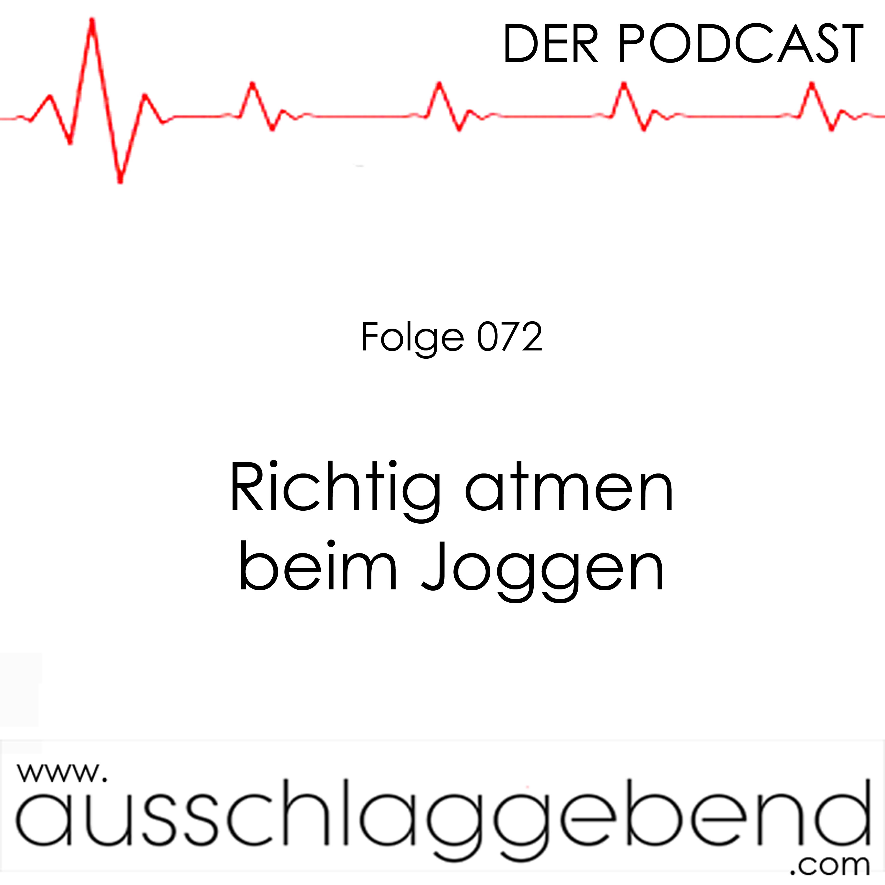 Folge 072 - Richtig atmen beim Joggen episode artwork