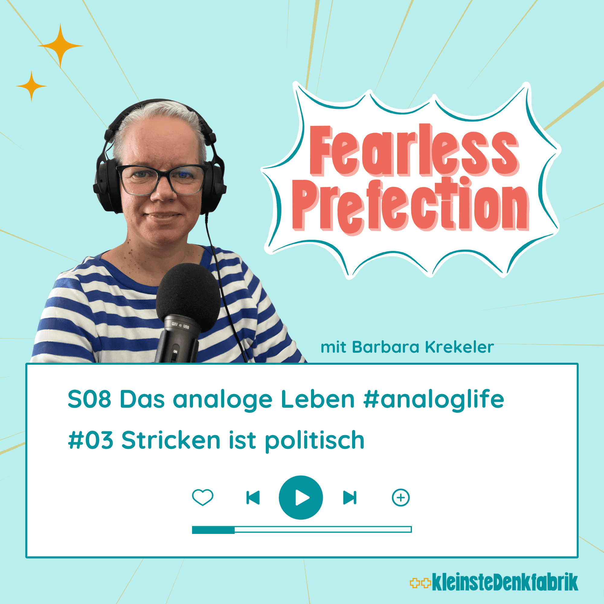 #52 - Das analoge Leben | Stricken ist politisch episode artwork