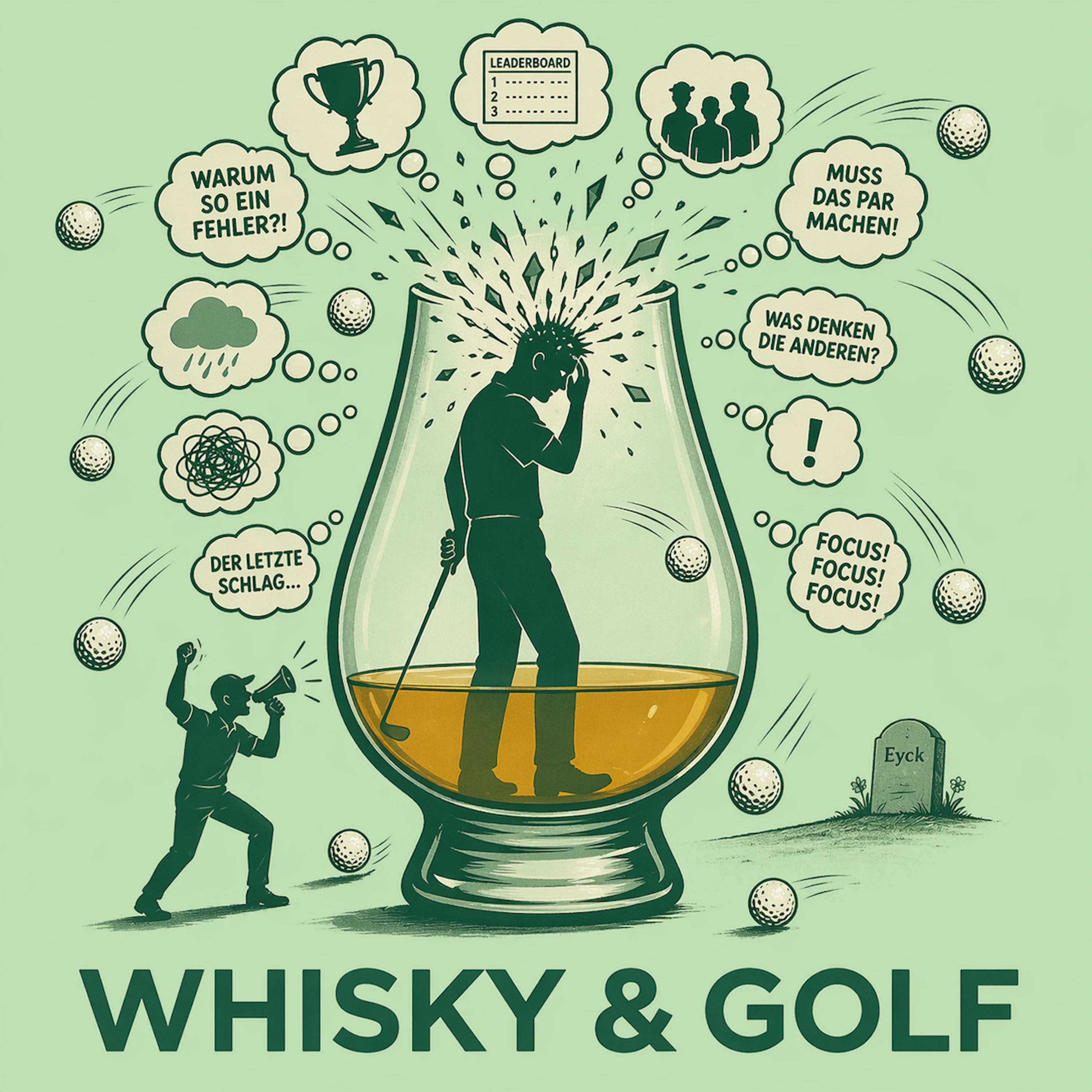 🎙️Folge 60 - Warum dein Kopf dein Golf zerstört – Das Masters, Grübeln, Druck & Selbstsabotage episode artwork