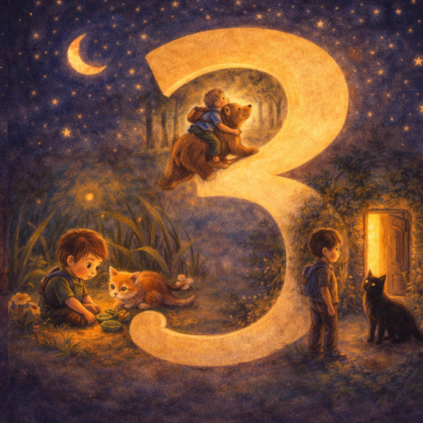 Drei Gute Nacht Geschichten am Stück - Tiere, die mehr als nur Tiere sind episode artwork