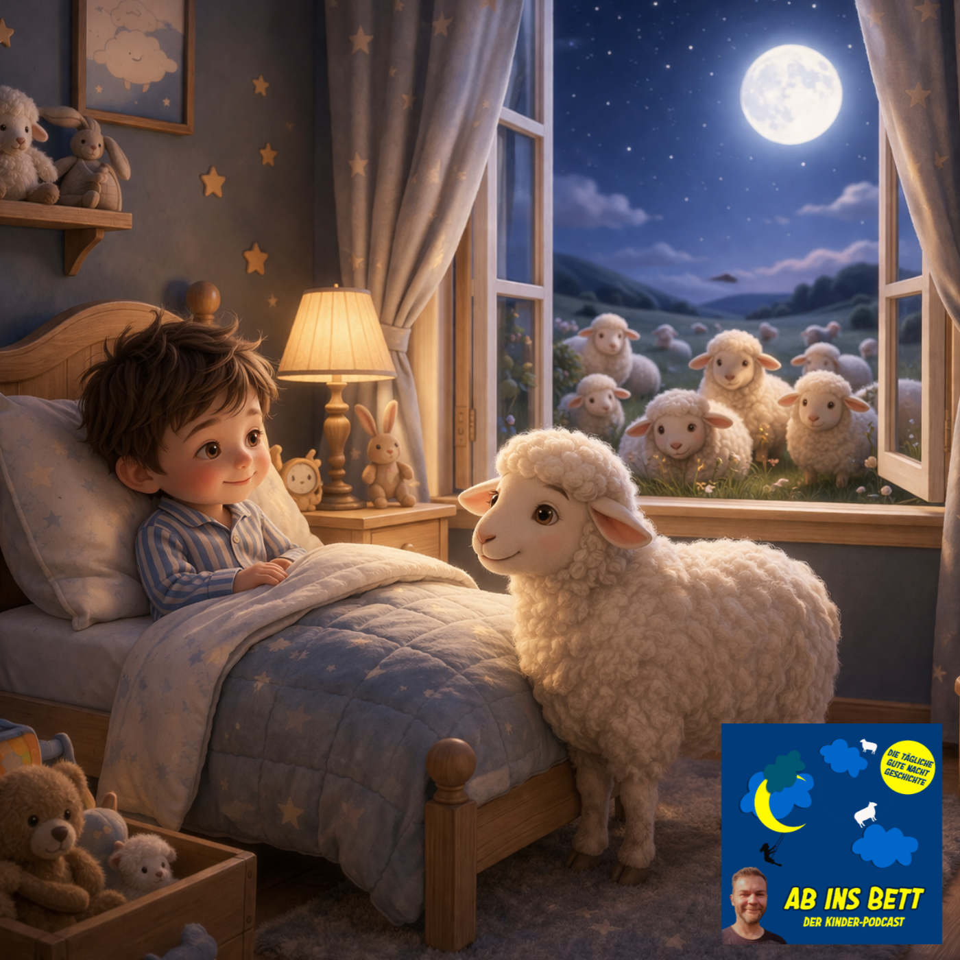 #2055 Florian und das Schaf, dass im Bett schlafen wollte