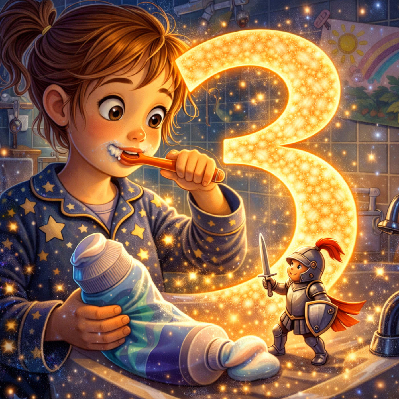 Drei Gute Nacht Geschichten am Stück - Fantasie, Wünsche & kleine Wunder episode artwork