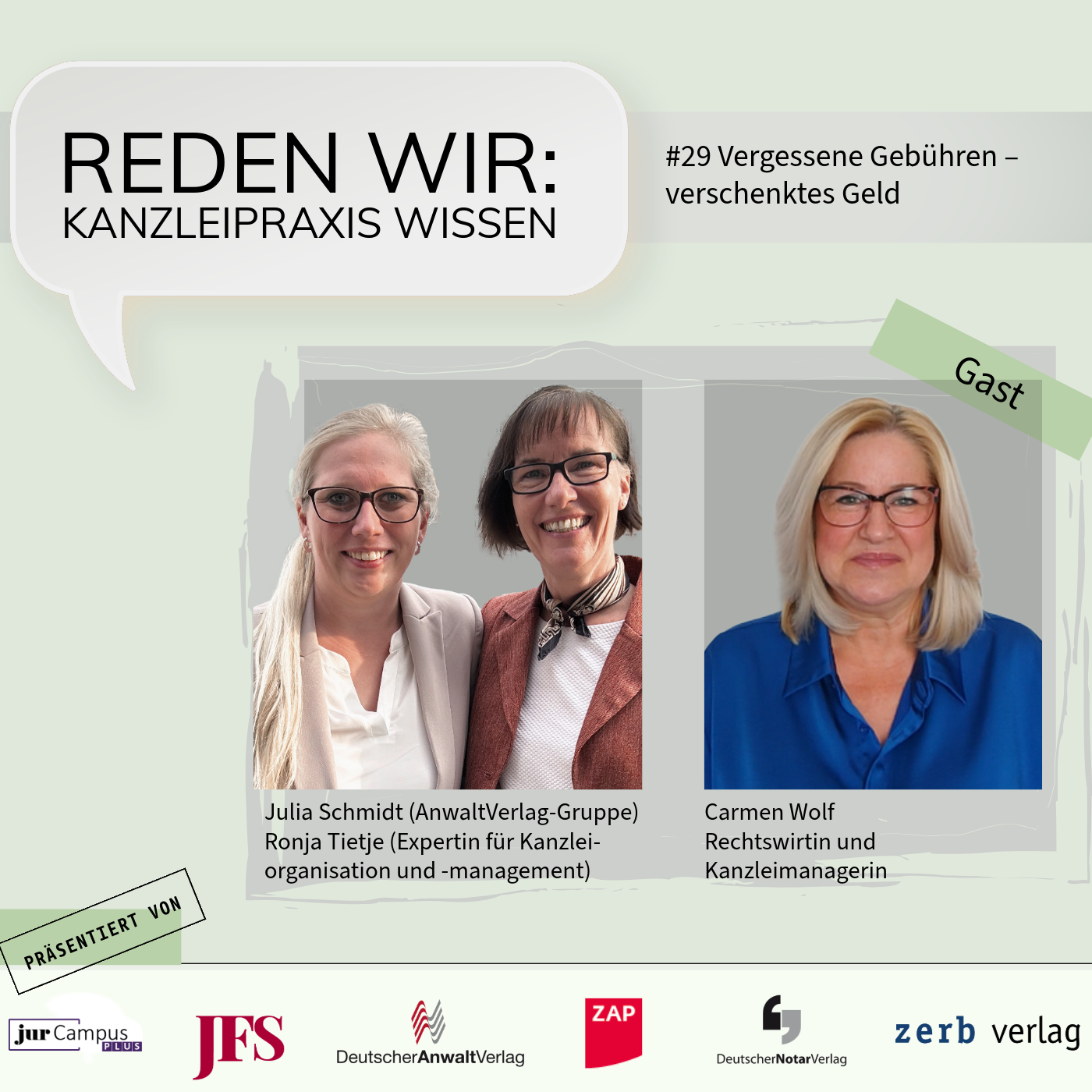 #29 Vergessene Gebühren – verschenktes Geld - mit Carmen Wolf episode artwork