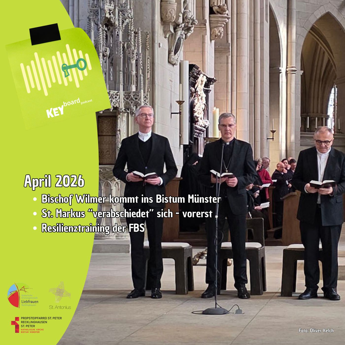 Bischof Wilmer kommt ins Bistum Münster - Sankt Markus feiert "Abschied" - Resilienztraining der FBS (31.3.2026 / Folge 31) episode artwork