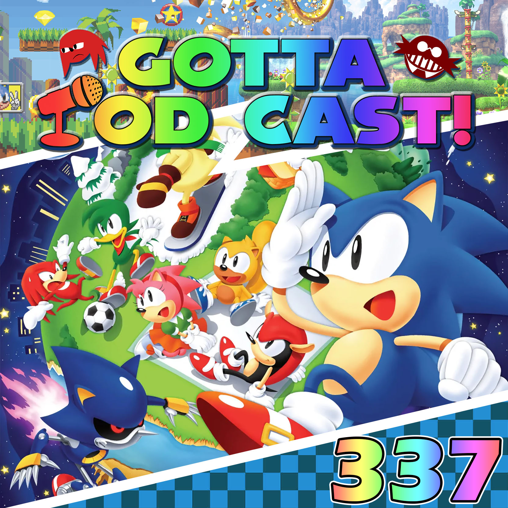 Akt 337: Eggman rettet die Welt? Comic-Futter unterwegs! episode artwork