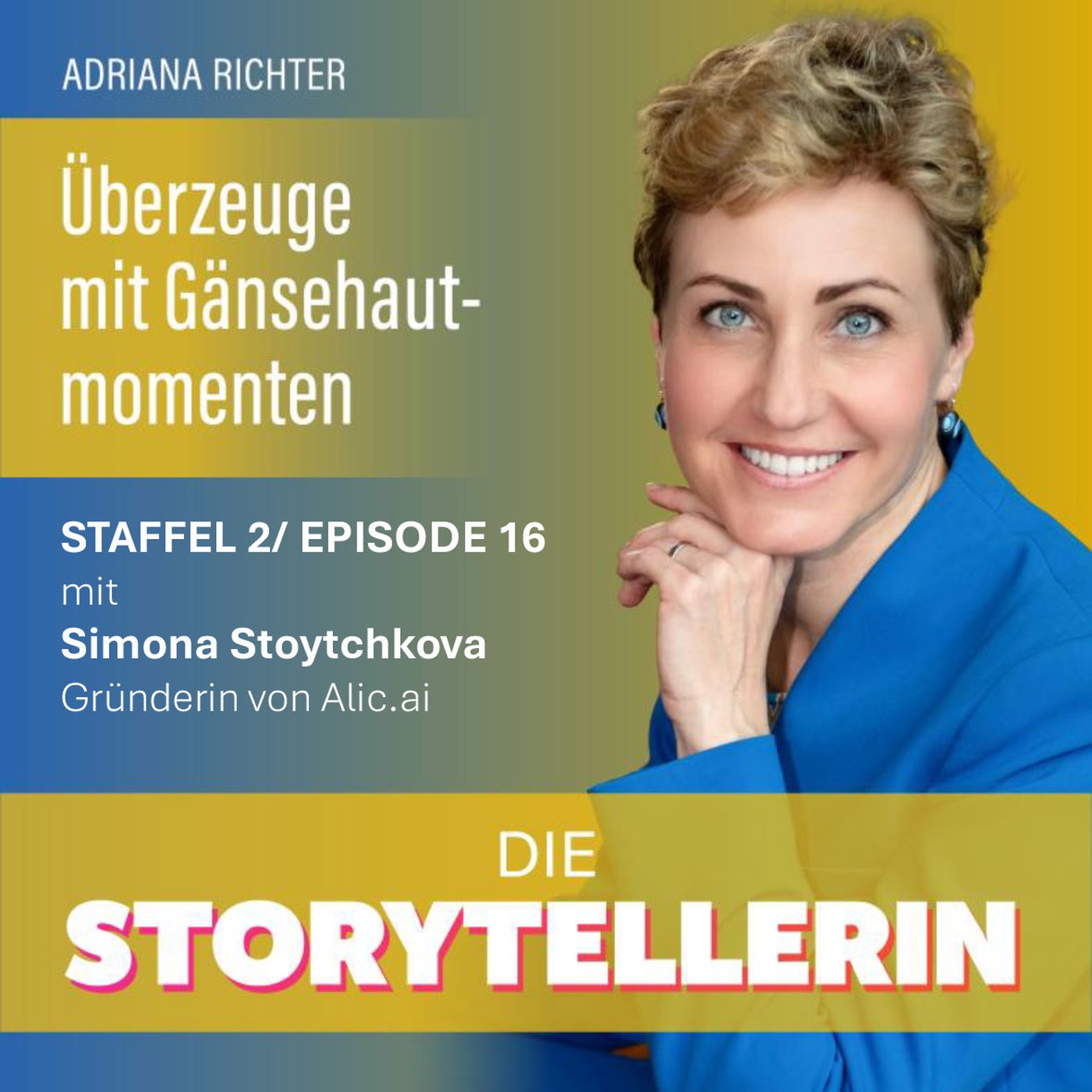 Zwischen Gaps und Gründung – Wie Mindset und Mut die KI-Welt verändern! Mit Simona Stoytchkova episode artwork