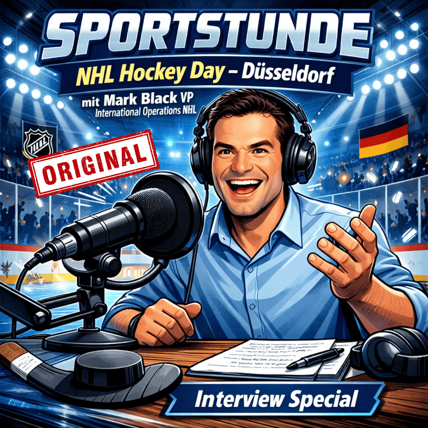 NHL Hockey Day in Düsseldorf – Interview mit Mark Black (Englisch) episode artwork
