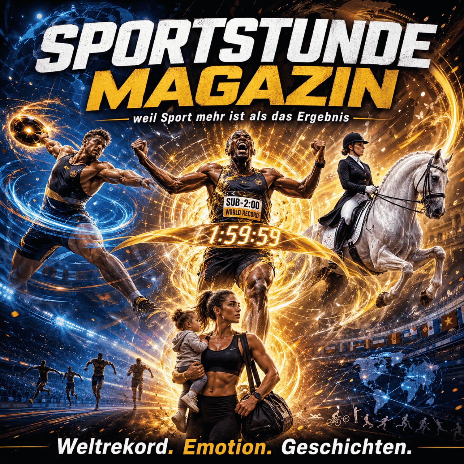 Marathon-Wahnsinn, Diskus-Power & starke Frauen im Sport episode artwork