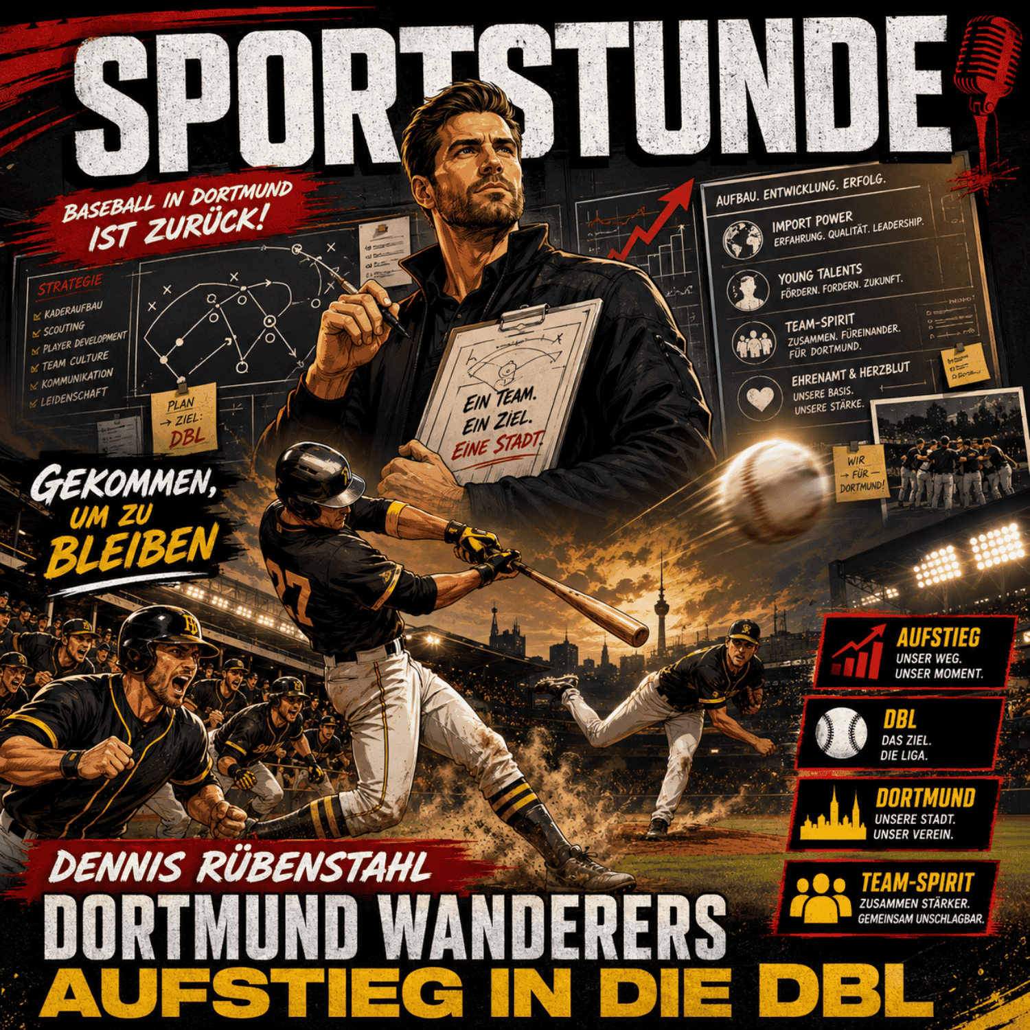 Dortmund Wanderers: Aufstieg, Bundesliga-Realität und Baseball aus Leidenschaft episode artwork