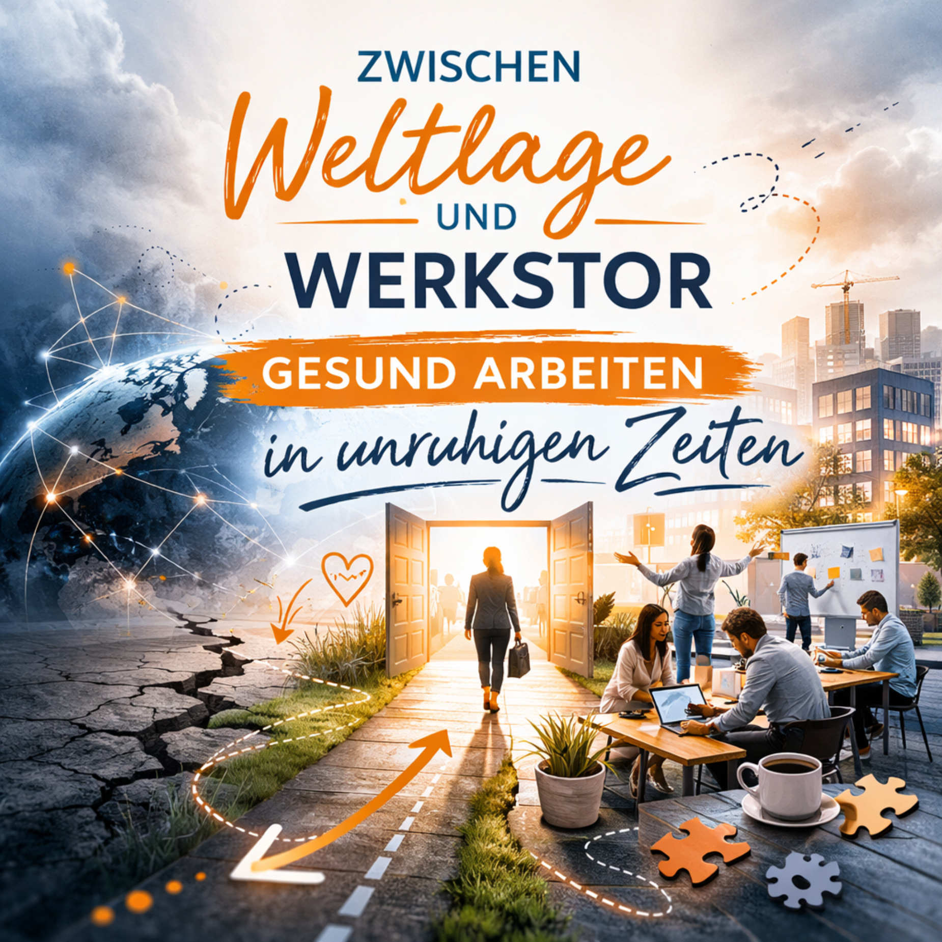 Zwischen Weltlage und Werkstor – gesund arbeiten in unruhigen Zeiten episode artwork