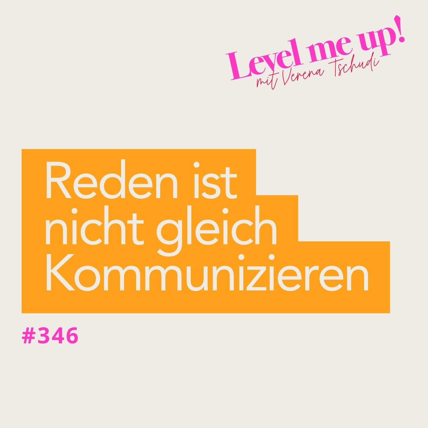 Reden ist nicht gleich Kommunizieren Reden ist nicht gleich Kommunizieren