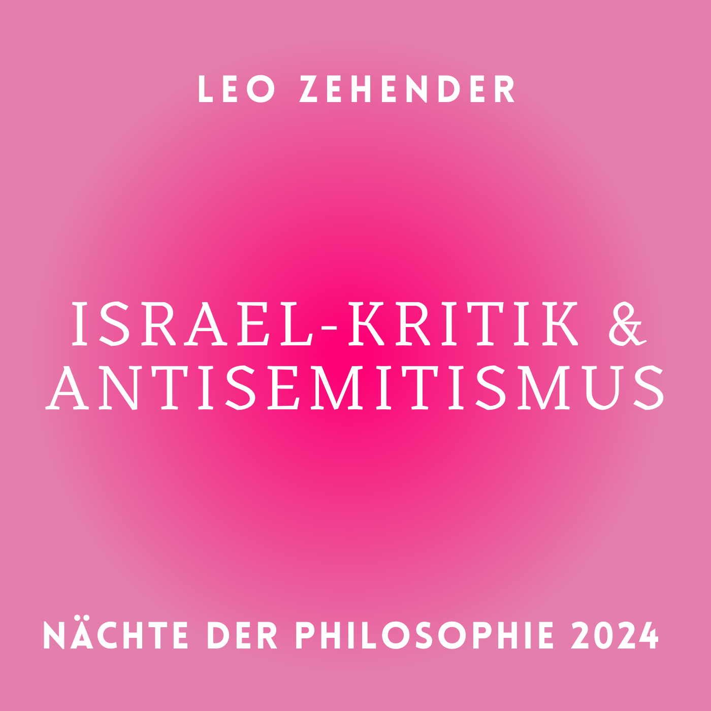 Leo Zehender_Israel-Kritik und Antisemitismus episode artwork