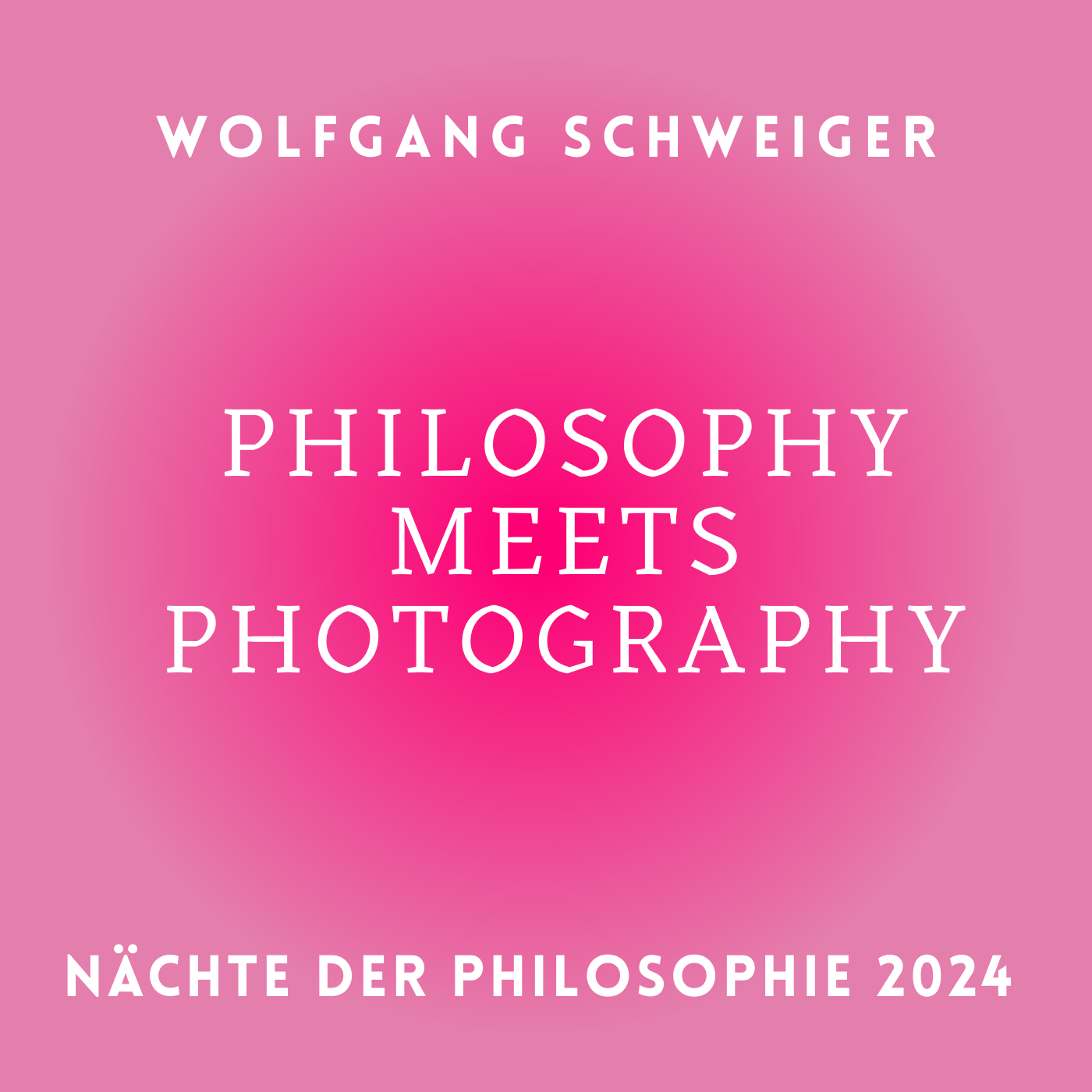 Wolfgang Schweiger: Philosophy meets Photography episode artwork