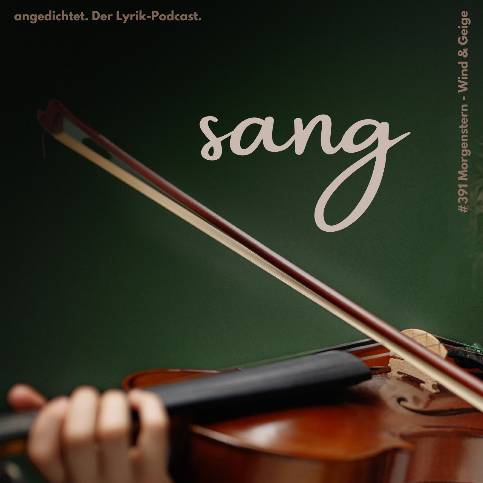 #391 Christian Morgenstern - Wind und Geige