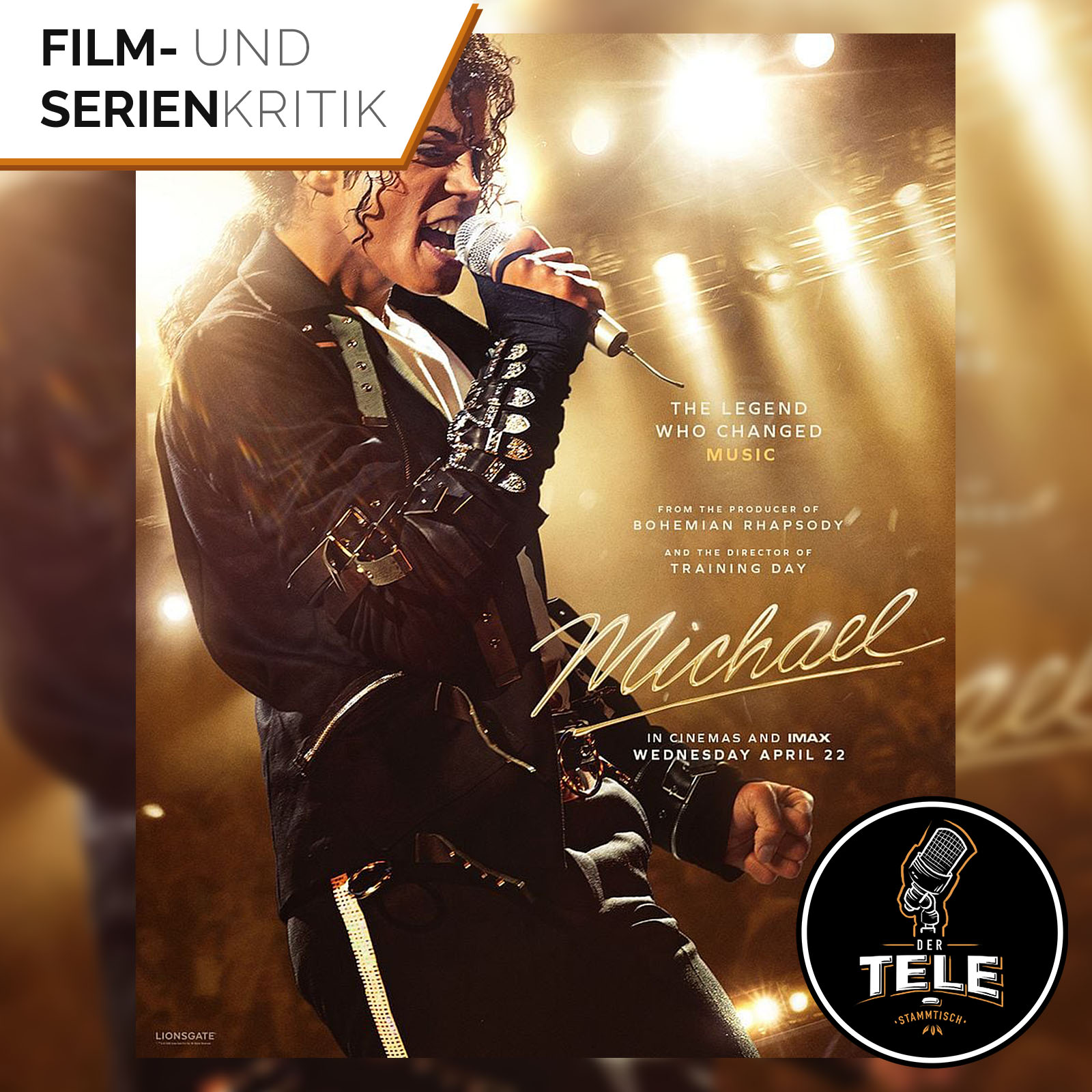 Michael | Michael-Jackson-Biopic: Bietet das Kinoepos über den King of Pop mehr als billigen Fanservice? episode artwork