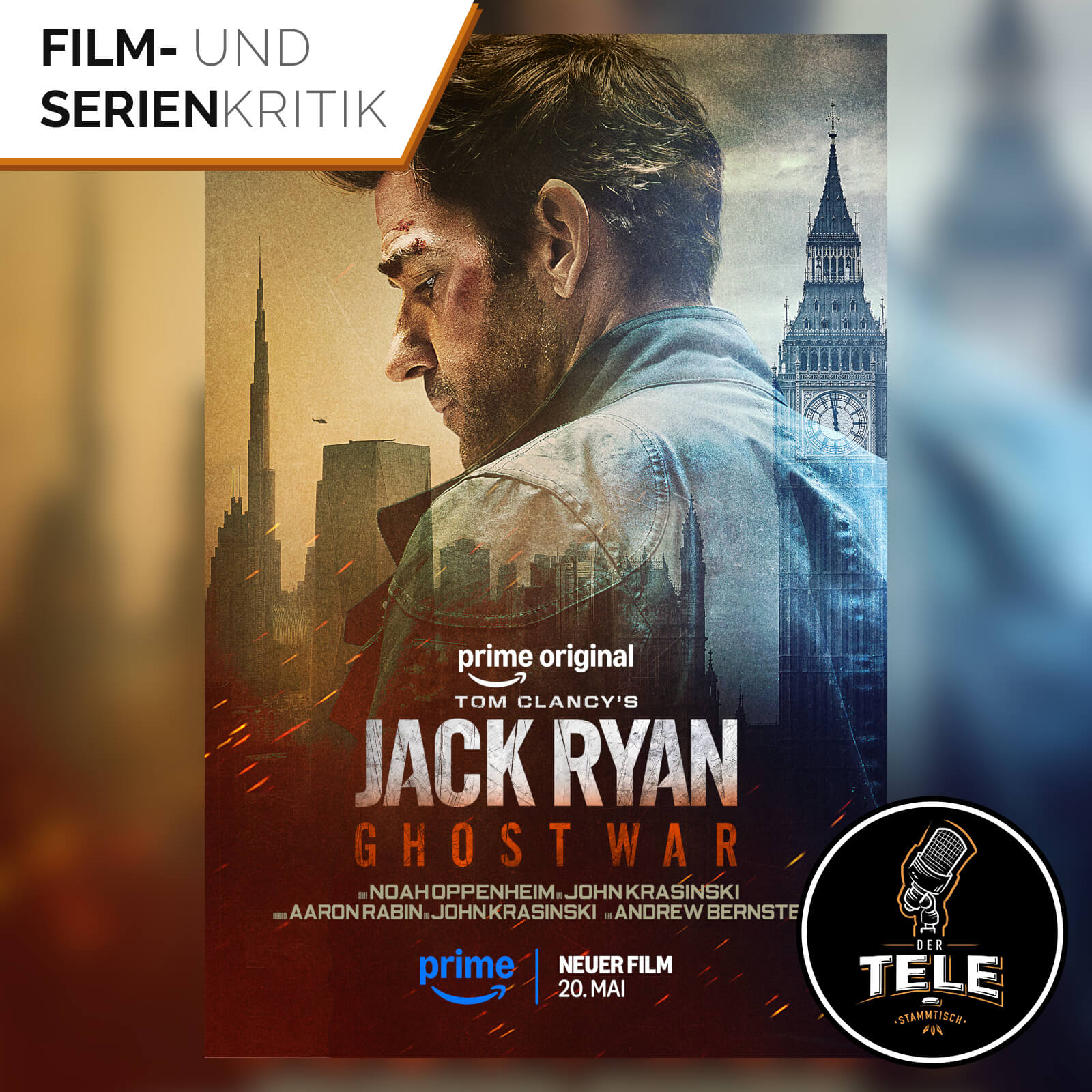 Jack Ryan: Ghost War (Prime Video) | John Krasinski zurück als Jack Ryan: Lohnt sich das Comeback des Kulthelden? episode artwork