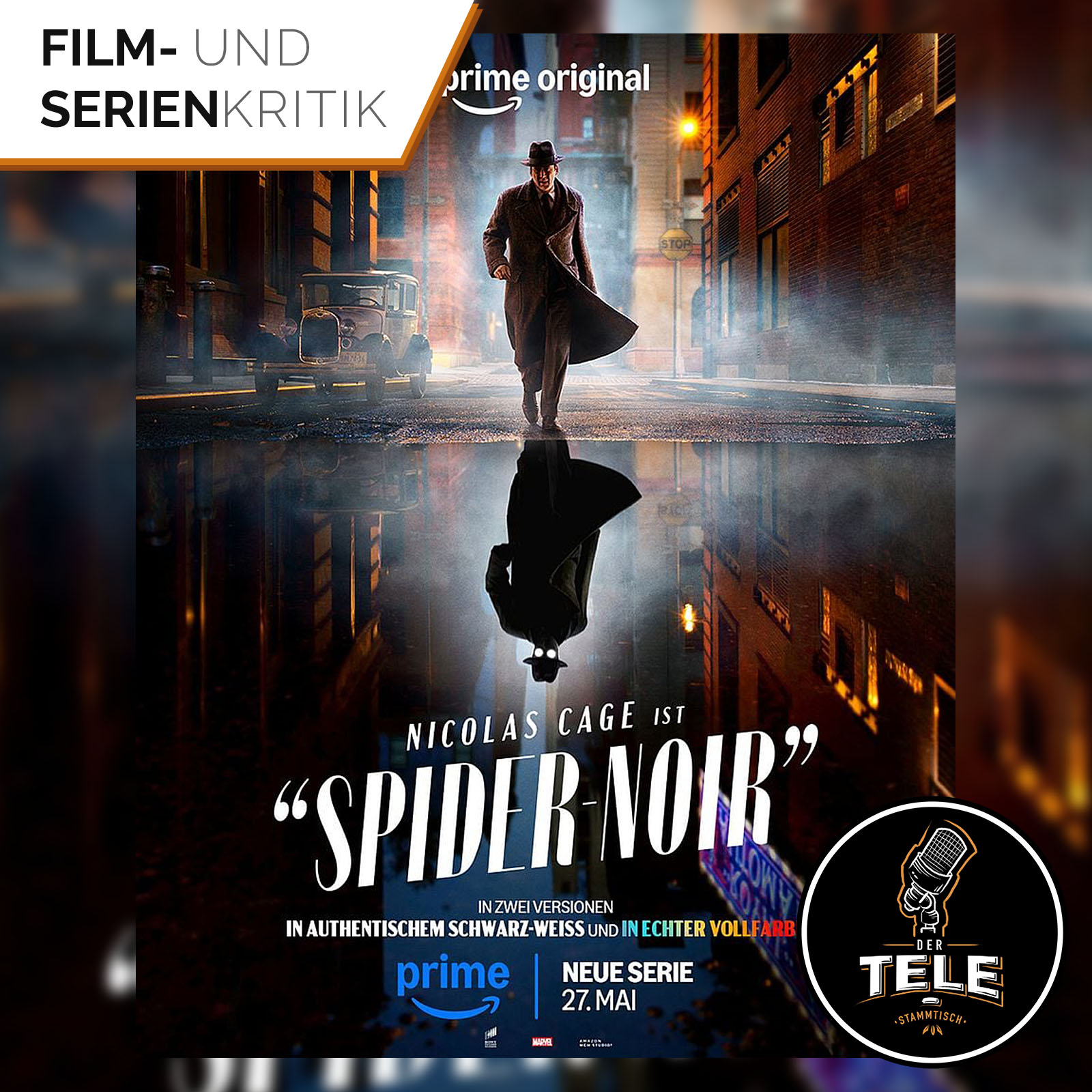 Spider-Noir (Prime Video) | Düster, stilvoll, überraschend anders: Definiert Nicolas Cage Spider-Man neu? episode artwork