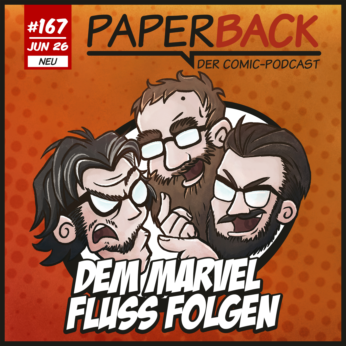 Ausgabe 167 - Dem Marvel Fluss folgen episode artwork