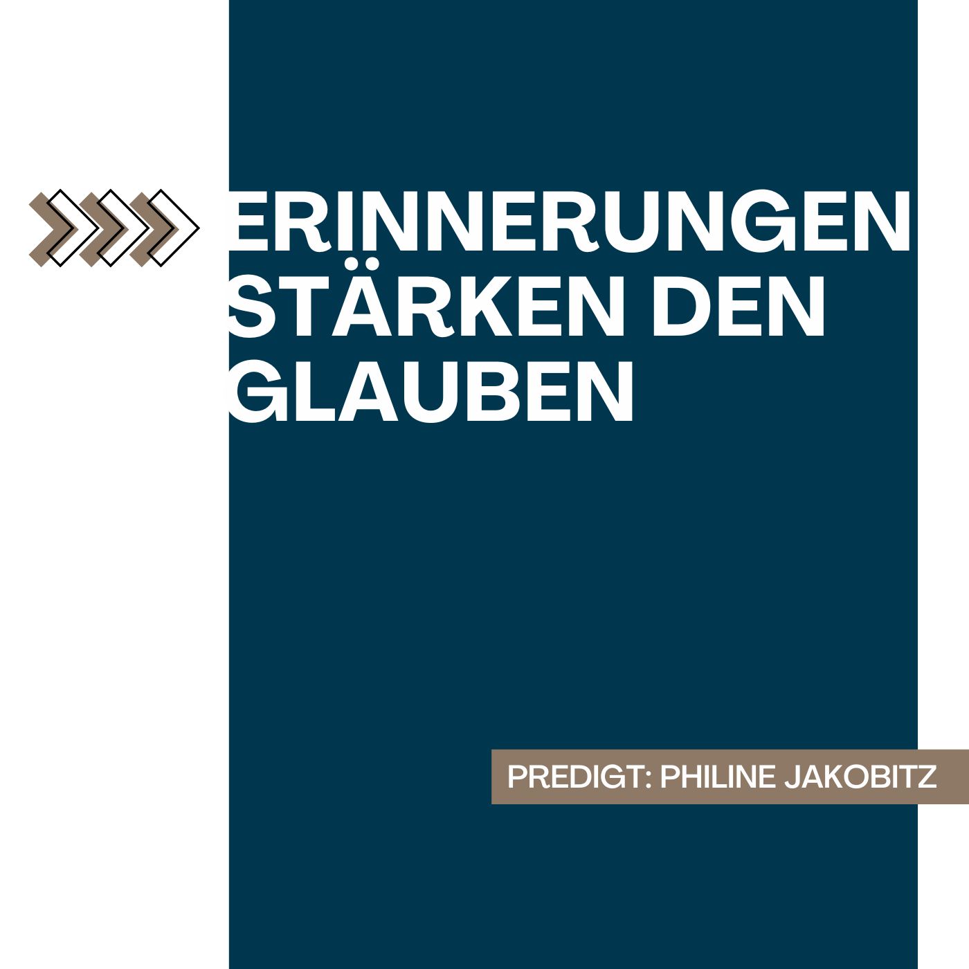 Erinnerungen stärken den Glauben episode artwork