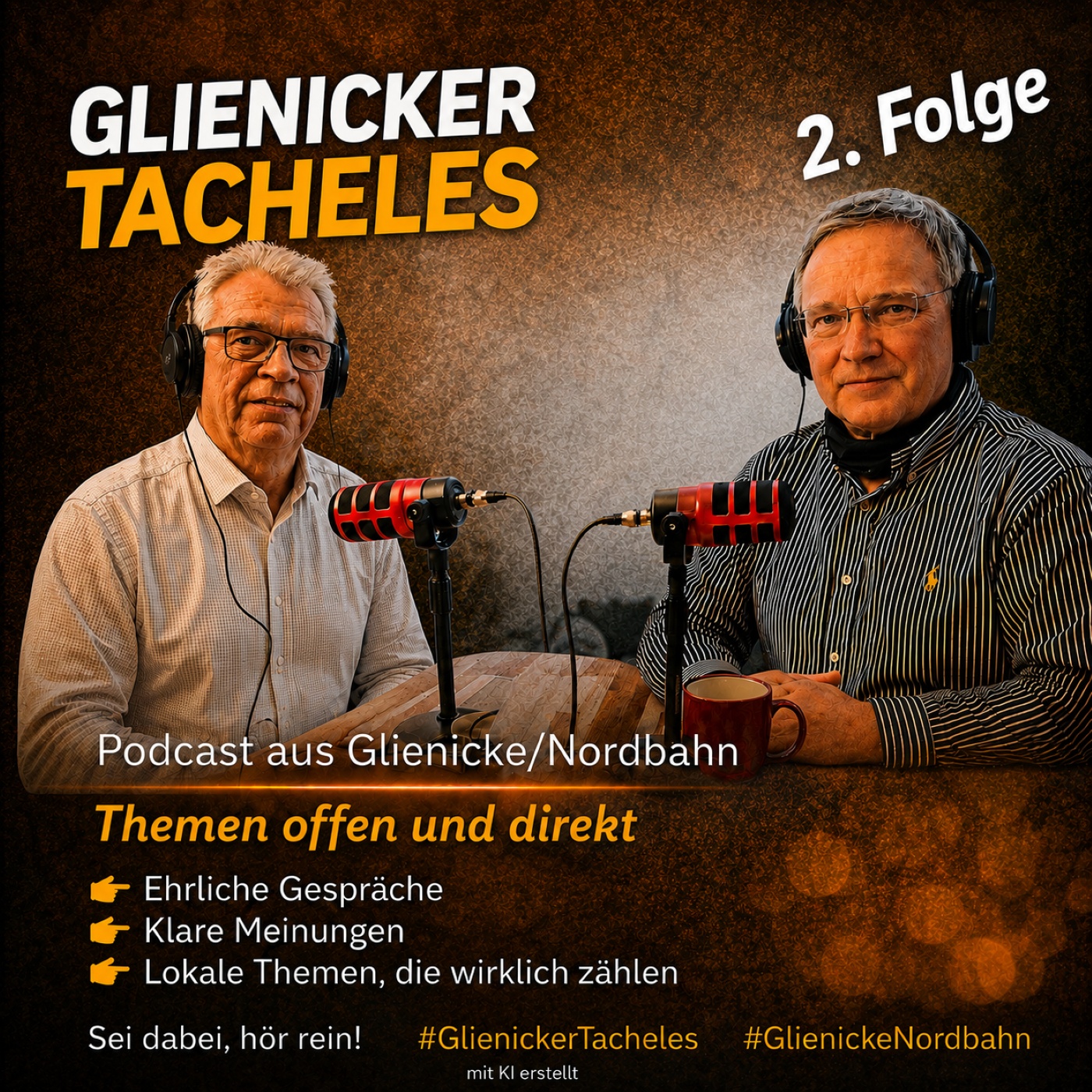 🎙️ Glienicker Tacheles – Folge 2 ist da! episode artwork