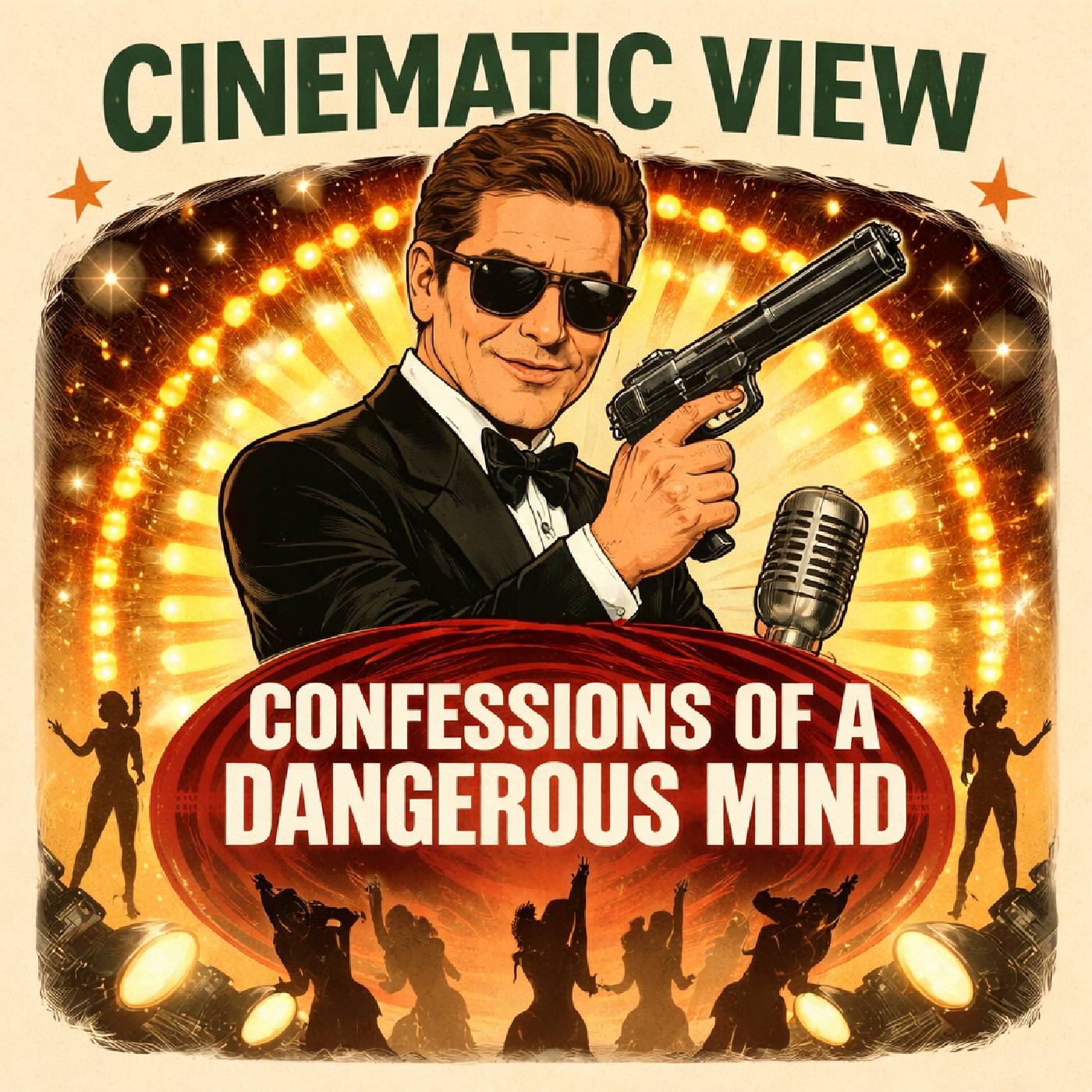 Game-Show-Host-Assassine Chuck Barris I Charlie Kaufman Series #03: [Confessions of a Dangerous Mind (2002)] episode artwork