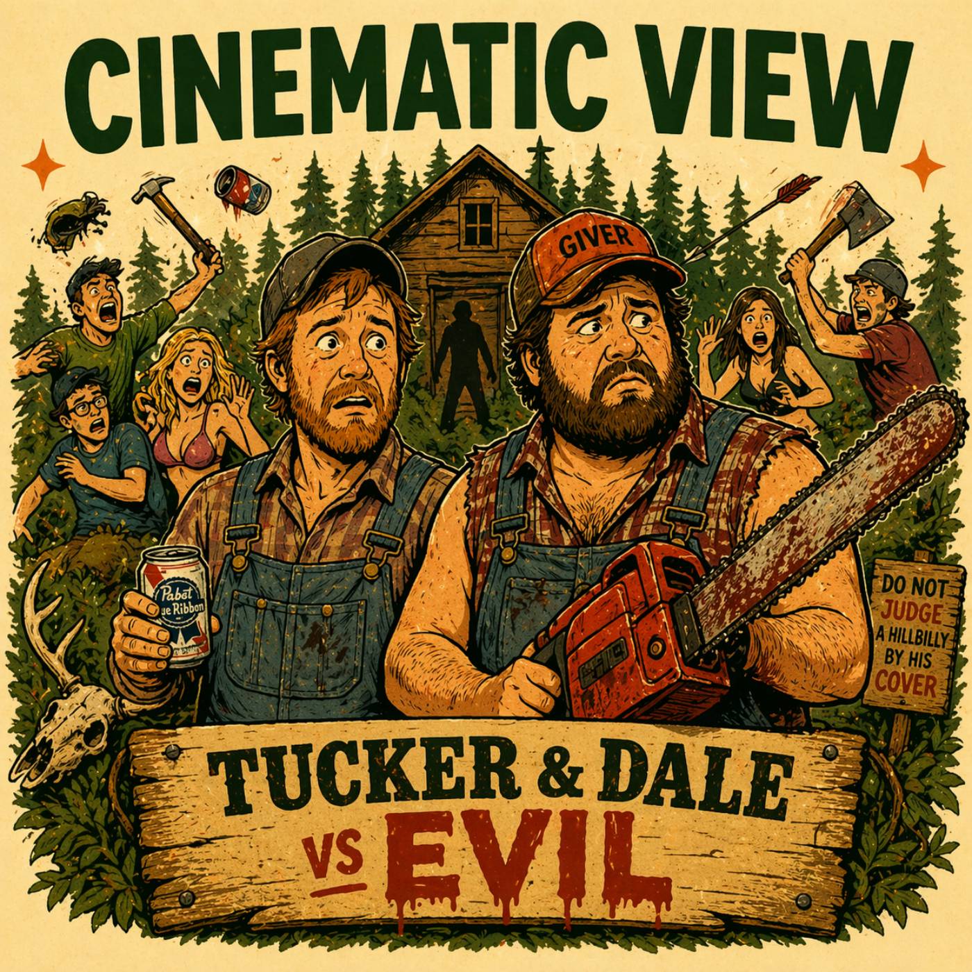 Suicidal College Kids! I Scary Cinematics #04 [Tucker and Dale Vs. Evil (2010)] episode artwork