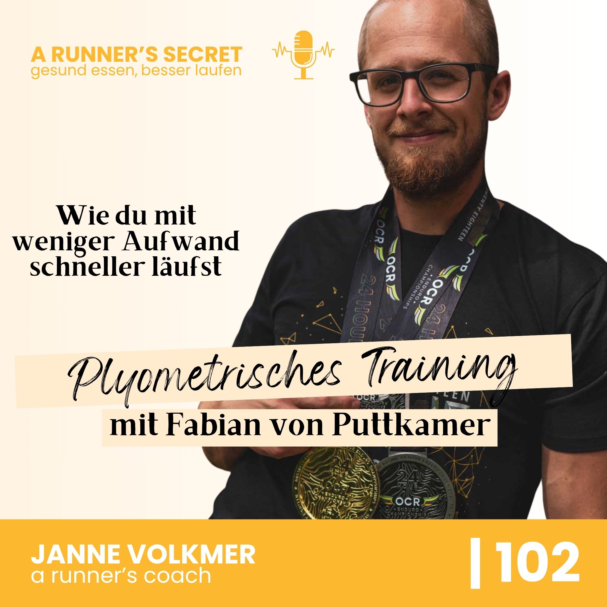 102 | Schneller Laufen durch plyometrisches Training: Interview mit Fabian von Puttkamer episode artwork