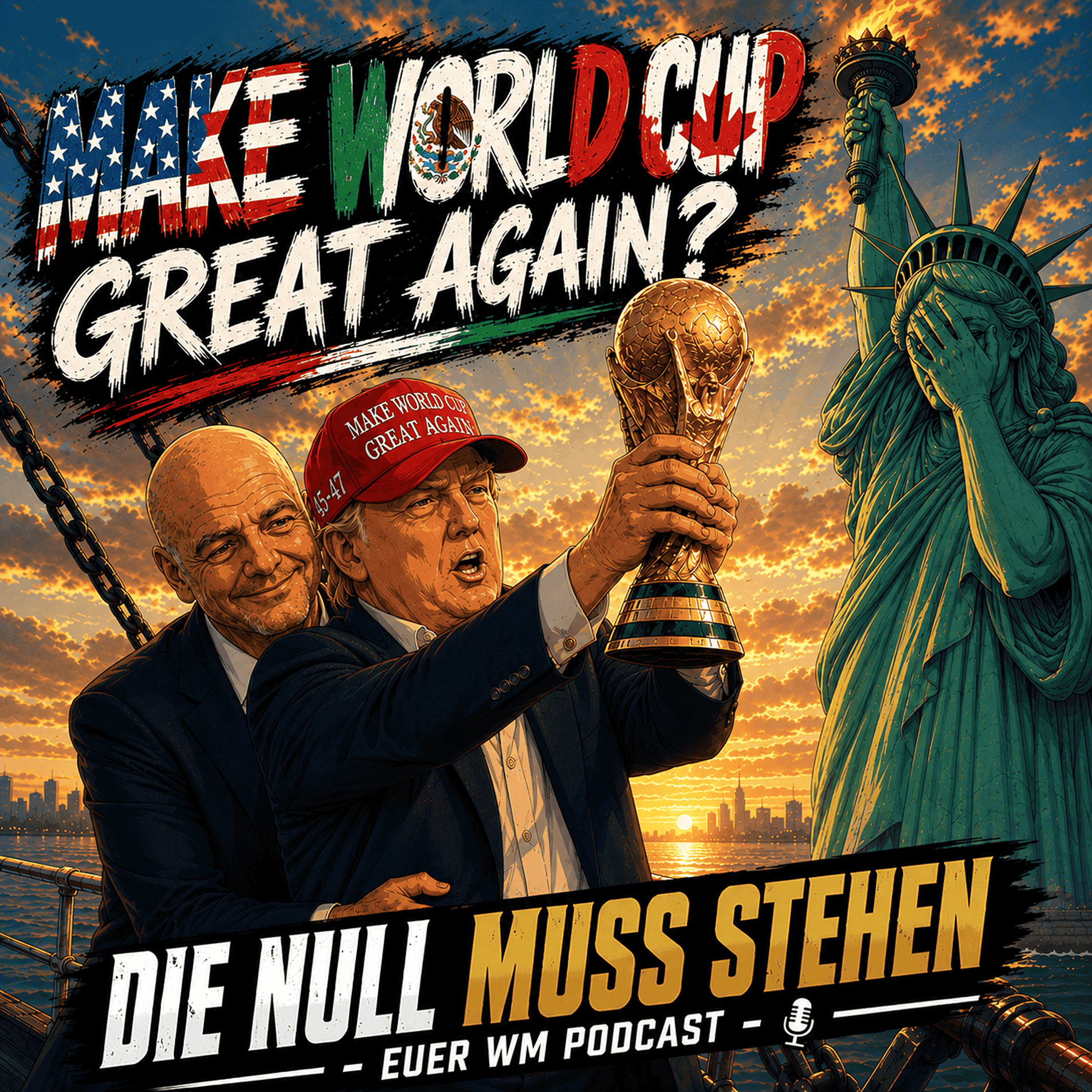 Der Fall Balogun: Was ist da los?! Norwegen schmeißt Brasilien raus! Spurs splashen Money! Der WM-Podcast #4 episode artwork