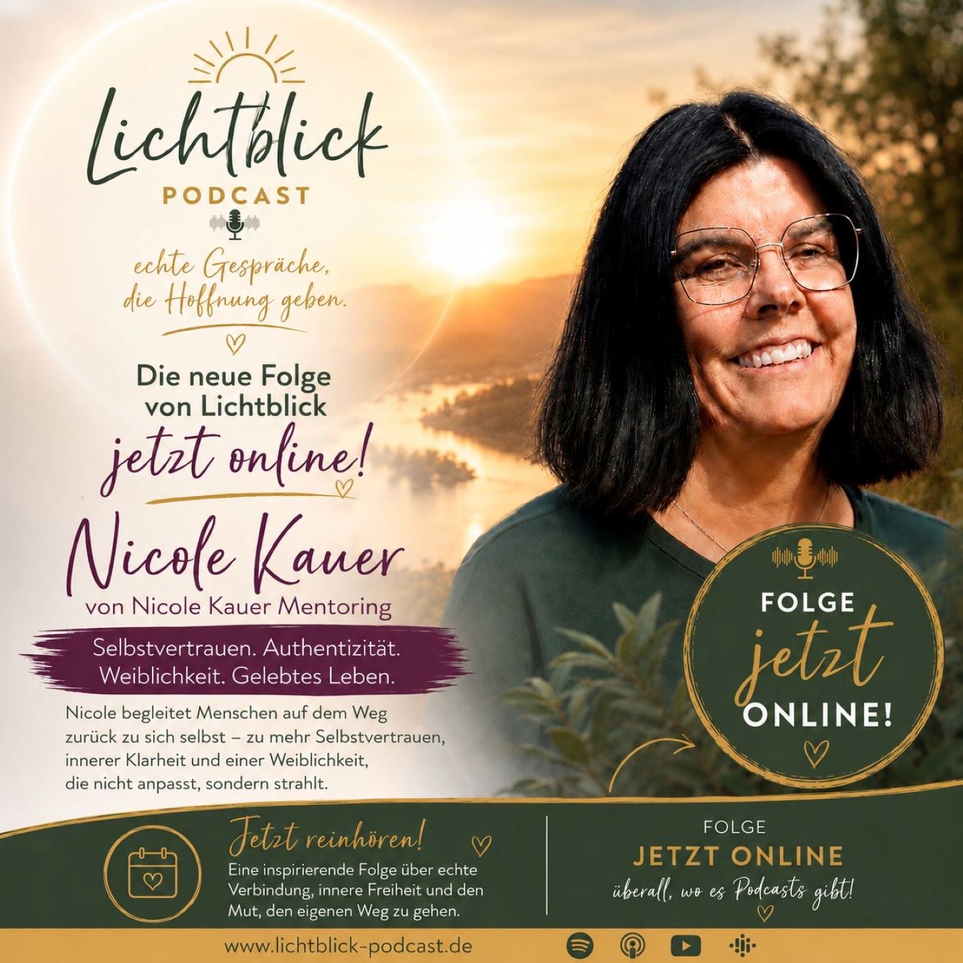 Zwischen Funktionieren und Vertrauen – Im Gespräch mit Nicole Kauer ❤️ episode artwork
