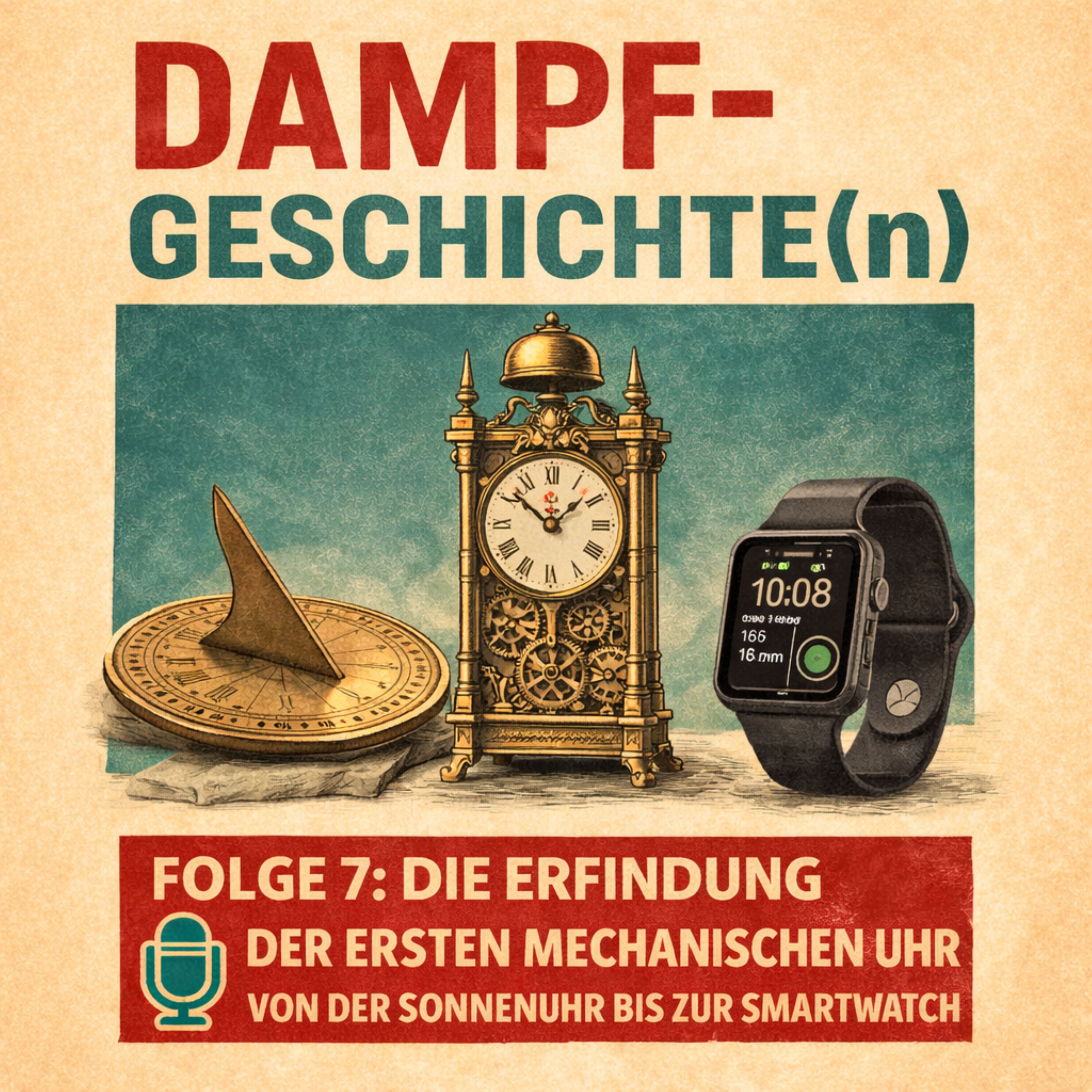 Dampfgeschichten Teil 7 : Die Nacht, in der die Zeit begann zu ticken episode artwork